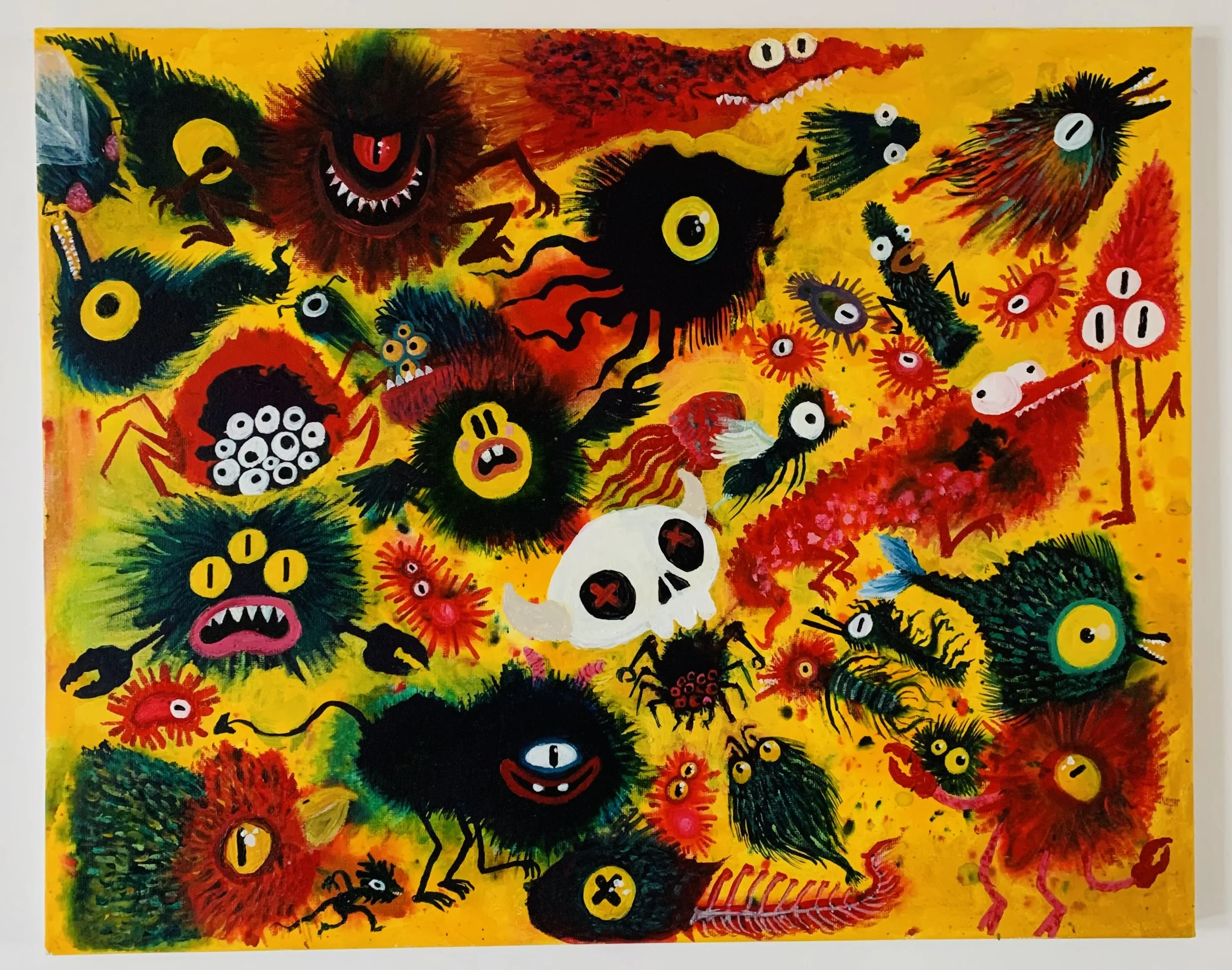 They Come From Within (Acrylic on Canvas)