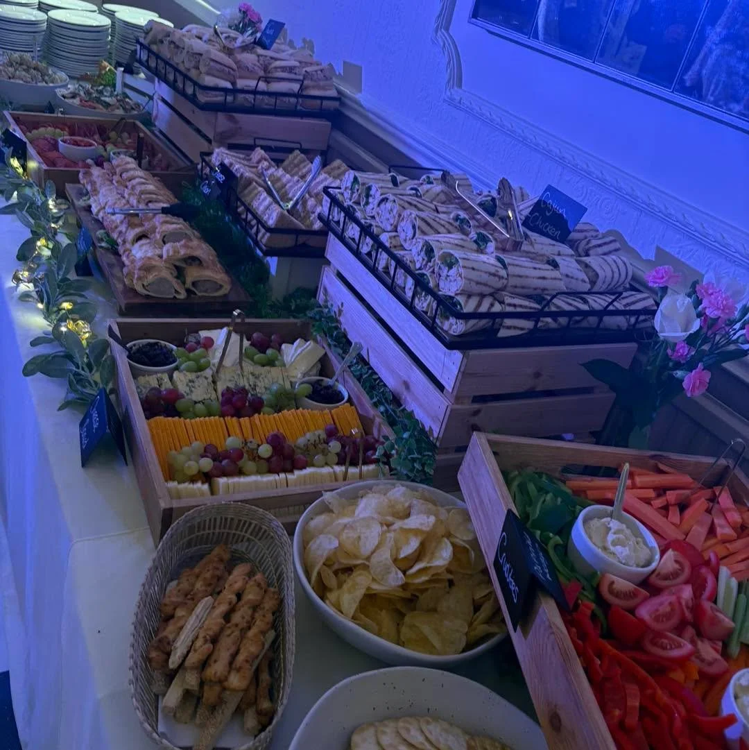 Recent wedding buffet at The Lyric Rooms in Ashby, we&rsquo;ve had some incredible feedback from our couples there this year🙏🏼🤍