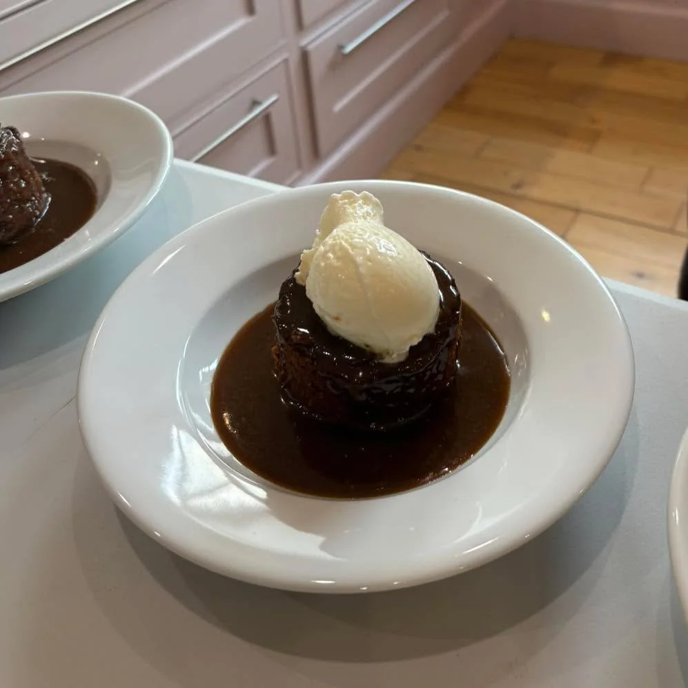 Desserts don&rsquo;t get much better than this one!

STP / clotted cream ice cream / caramel 🤩

If you&rsquo;d like this one on your festive dining menu - enquire now (we have a couple of dates left for December!)

www.wcbcatering.co.uk/contact