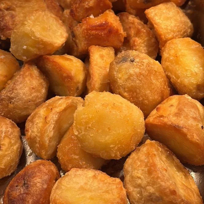 If your roasties don&rsquo;t look like this today, you booked the wrong caterer!😆

We pride ourselves on quality produce, and perfect execution! And considering WCB Catering started with Sunday roasts in lockdown, they definitely have a place in our