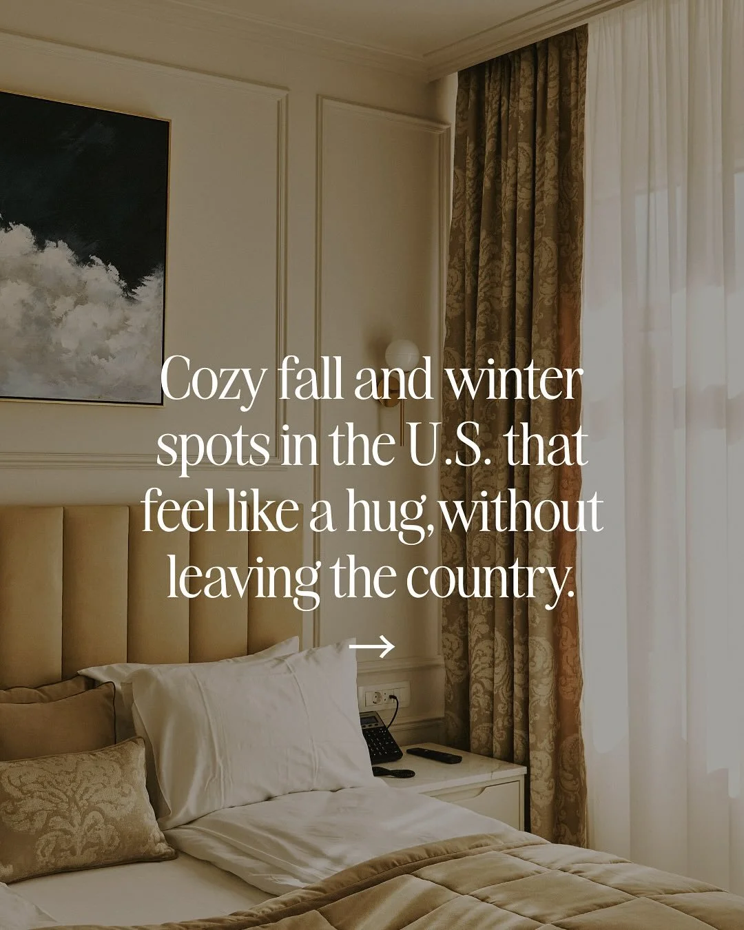 Not every epic trip means pulling out your passport.

Whether you're the mountain type or you're into charming little towns, there are escapes right here in the U.S. that can make you feel like you left and perfect for a long weekend getaway. 

The t