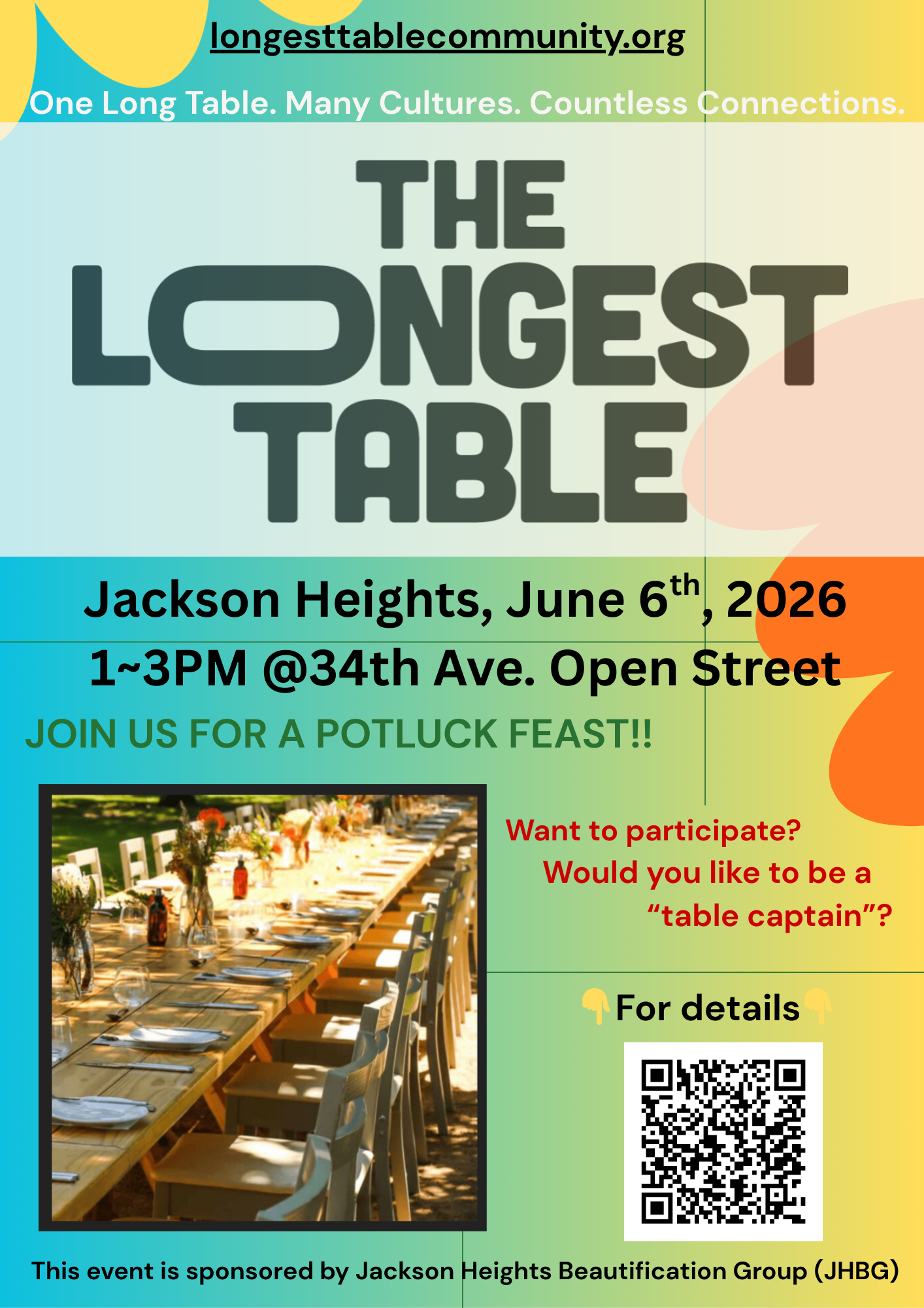 Longest Table - Jackson Heights