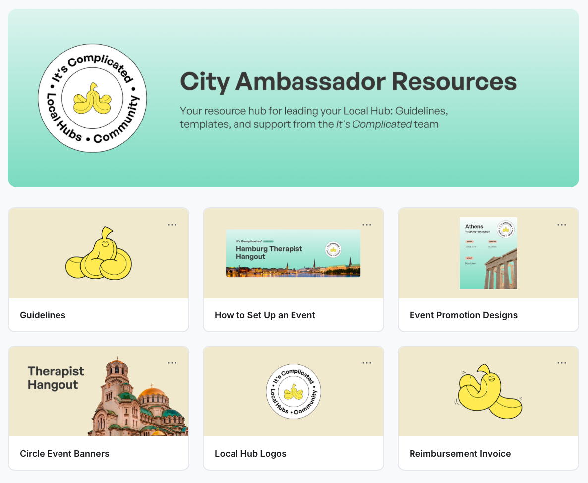 City Ambassador resources