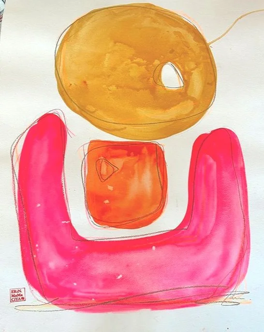 "The January Sunset" by Erin Ferro / 18 x 24 / $300