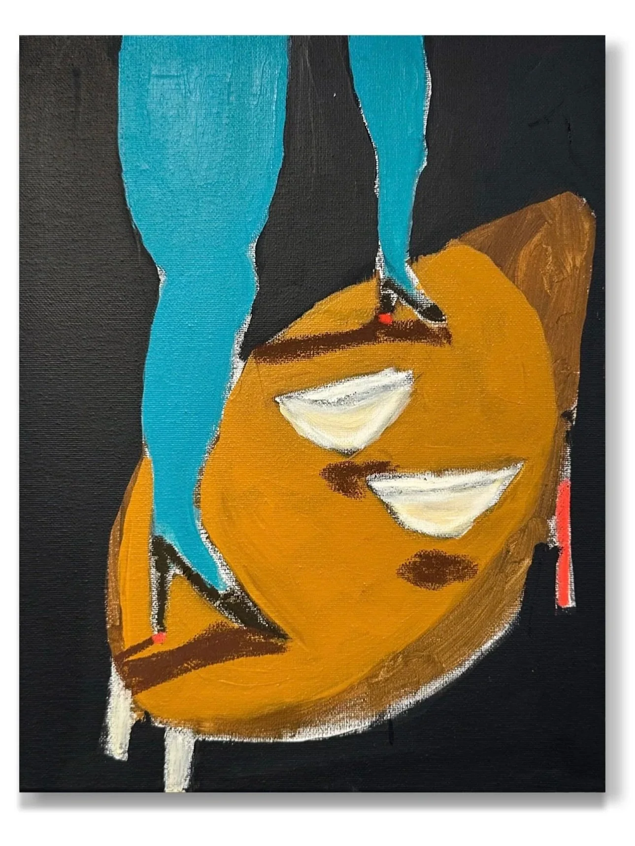 "Liberation 2", acrylic on canvas, 14 x 11 inches