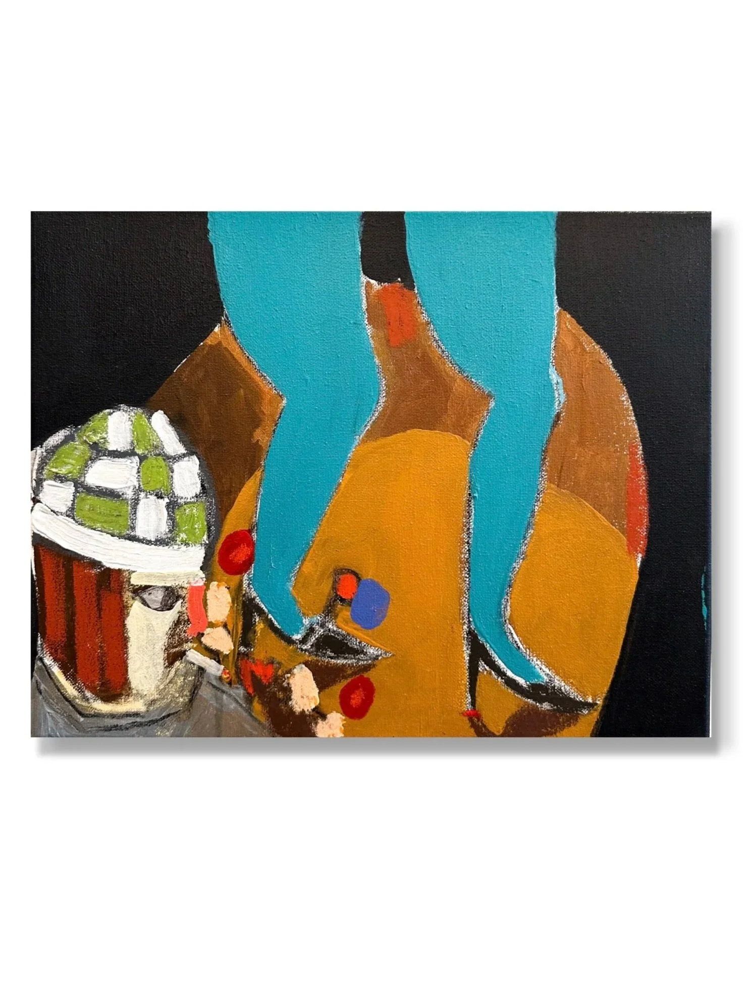 "Liberation 4", acrylic on canvas, 11 x 14 inches