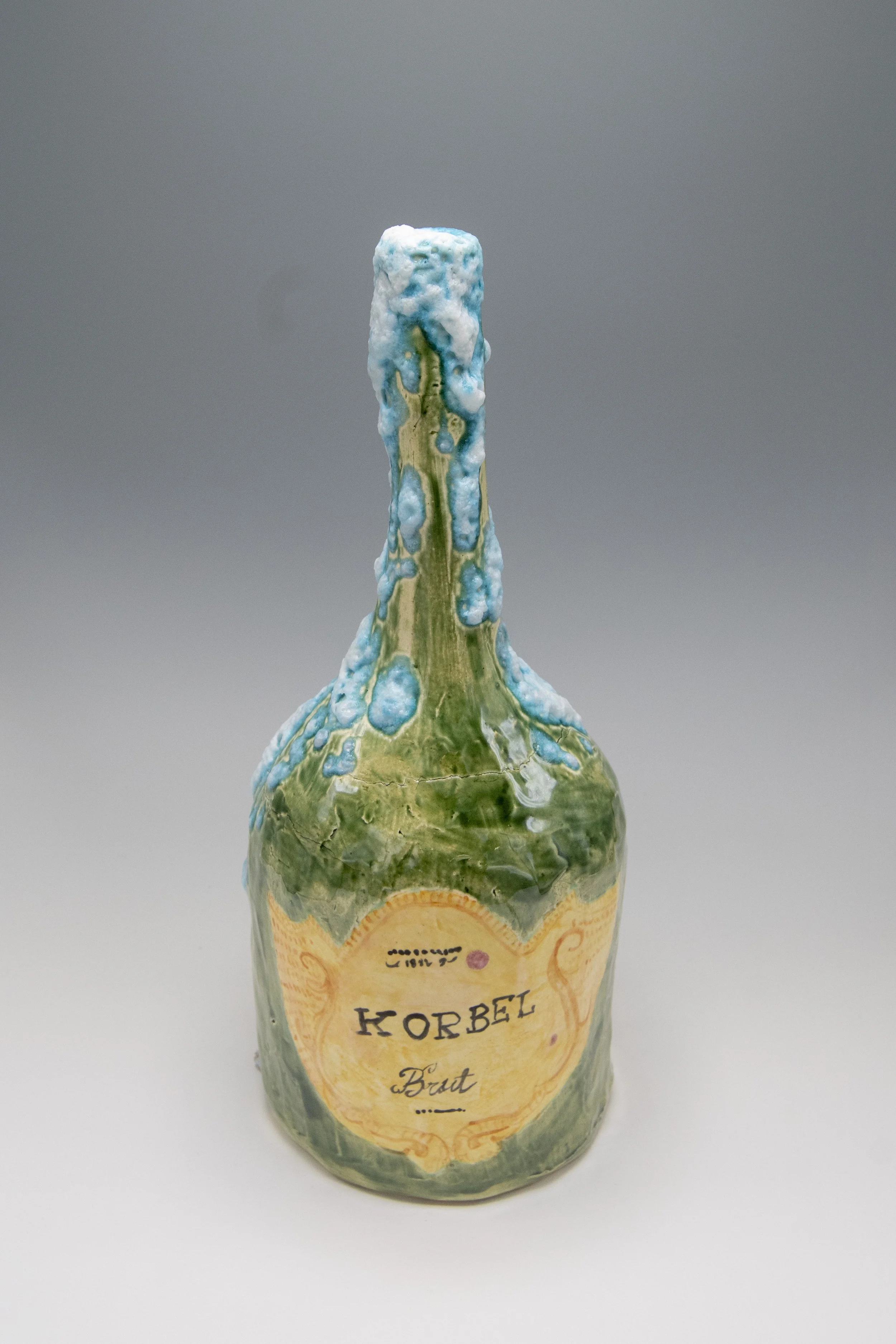 Reniel Del Rosario, Korbel (Popped), Glazed stoneware, 12 x 5 x 5 in., $750