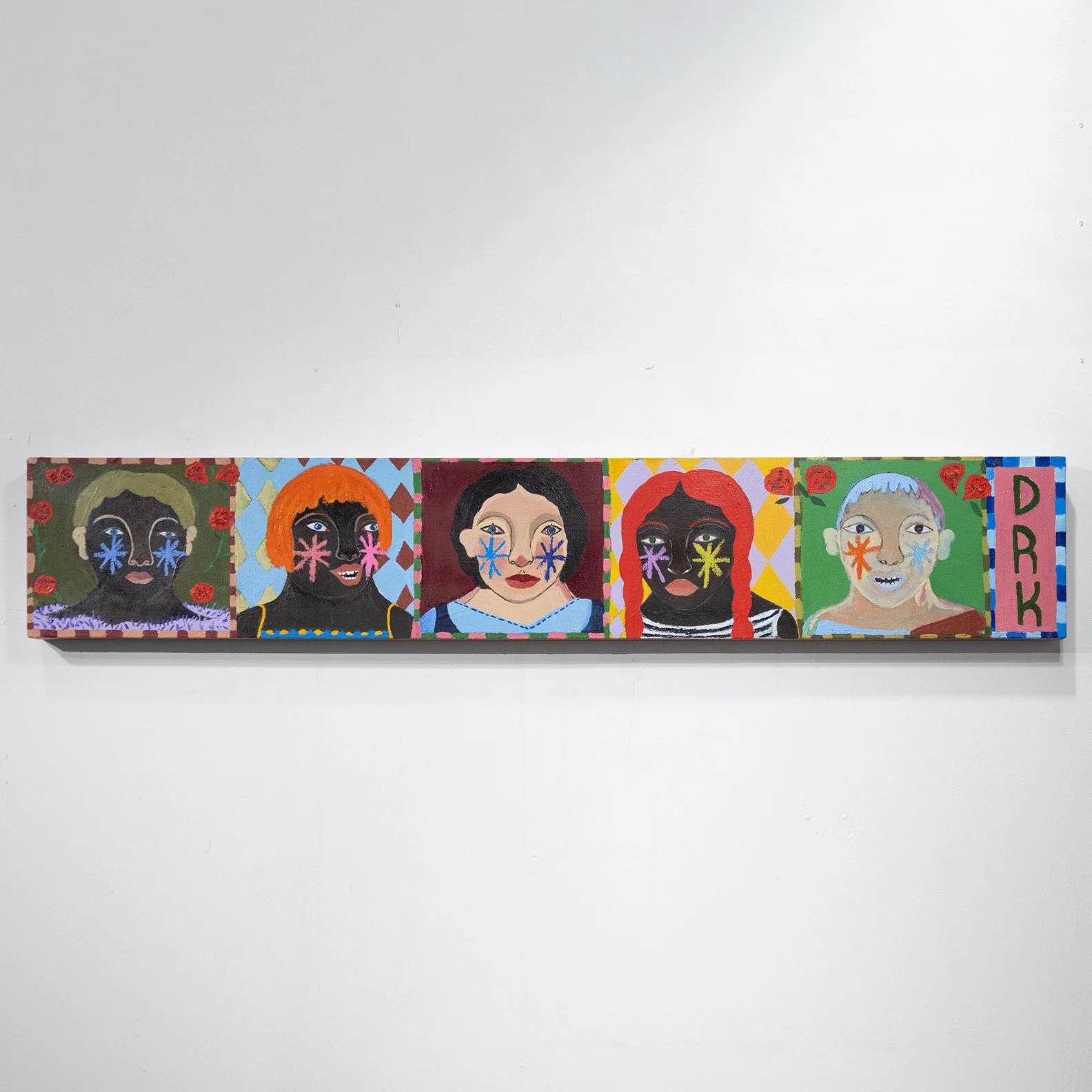 Kris klara, Television Personalities No. 1, 57" x 10" x 1.75", $1950