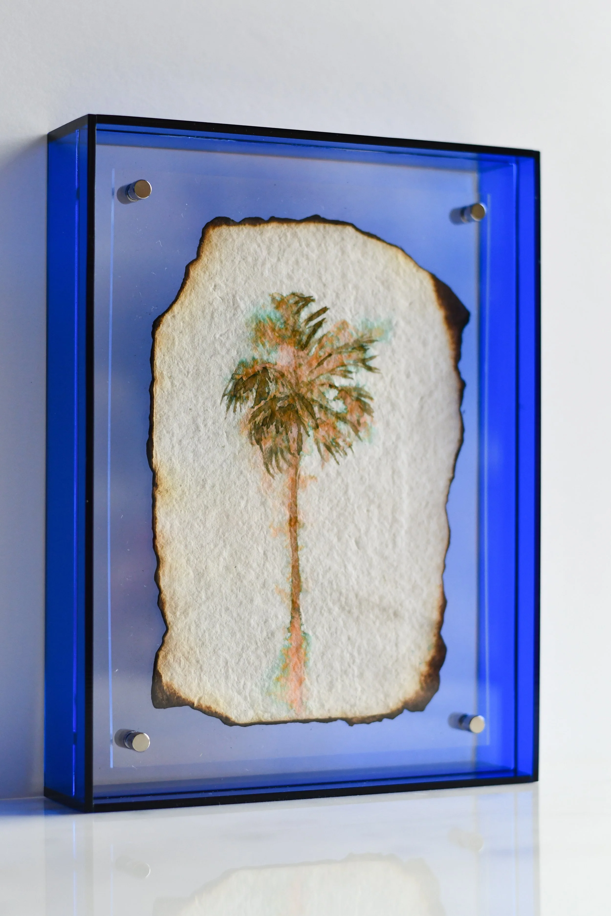 "Firmament Palm" by Tricia Buchanan-Benson / 10x8x2" / $350