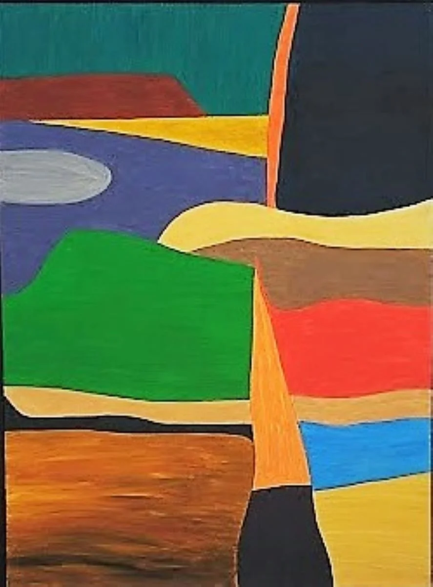 Jason Thompson, Purple Moon, Oil on canvas, 48"x36", $3600