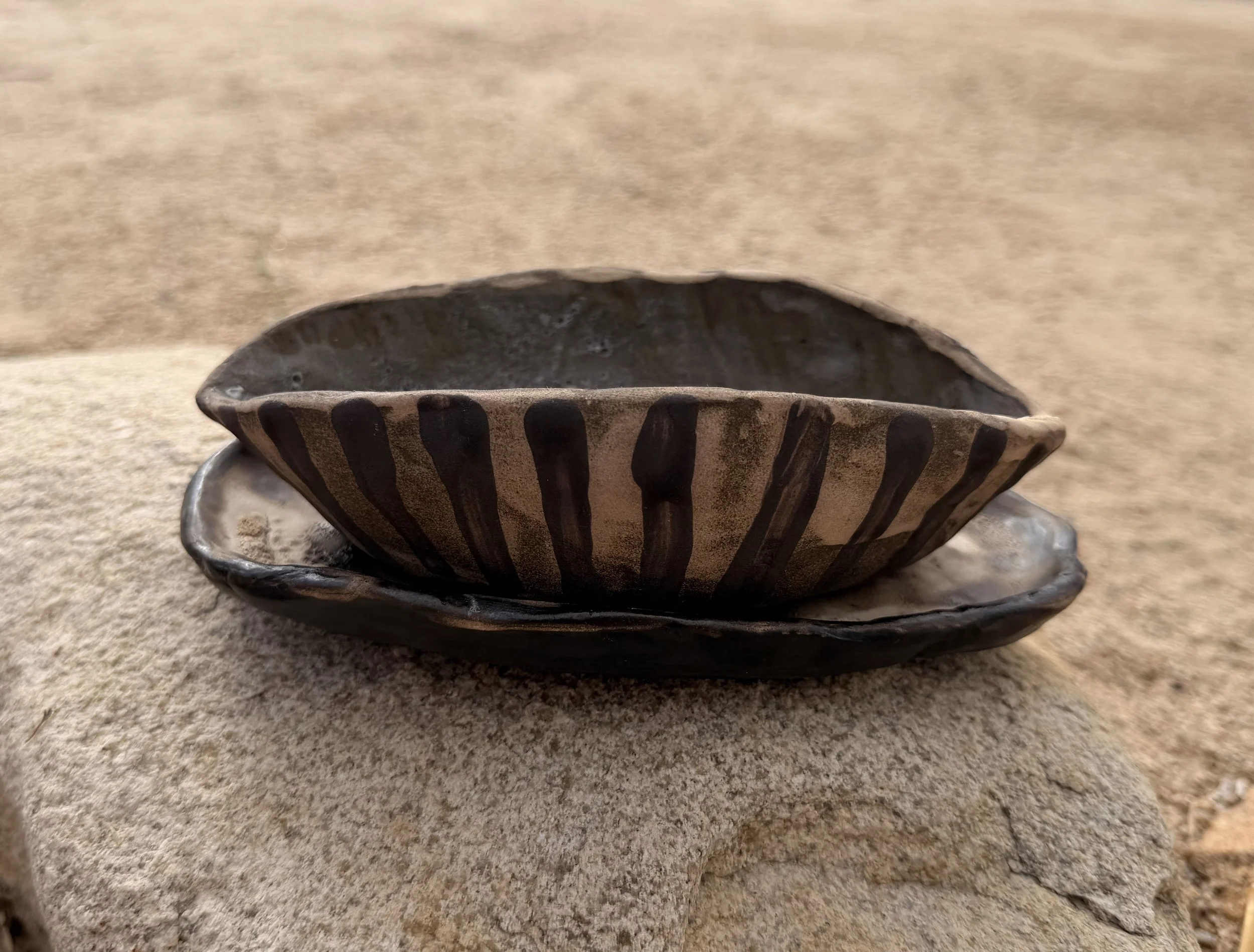 Meghan DeRoma, Stoneware Ritualware, 2026, $150