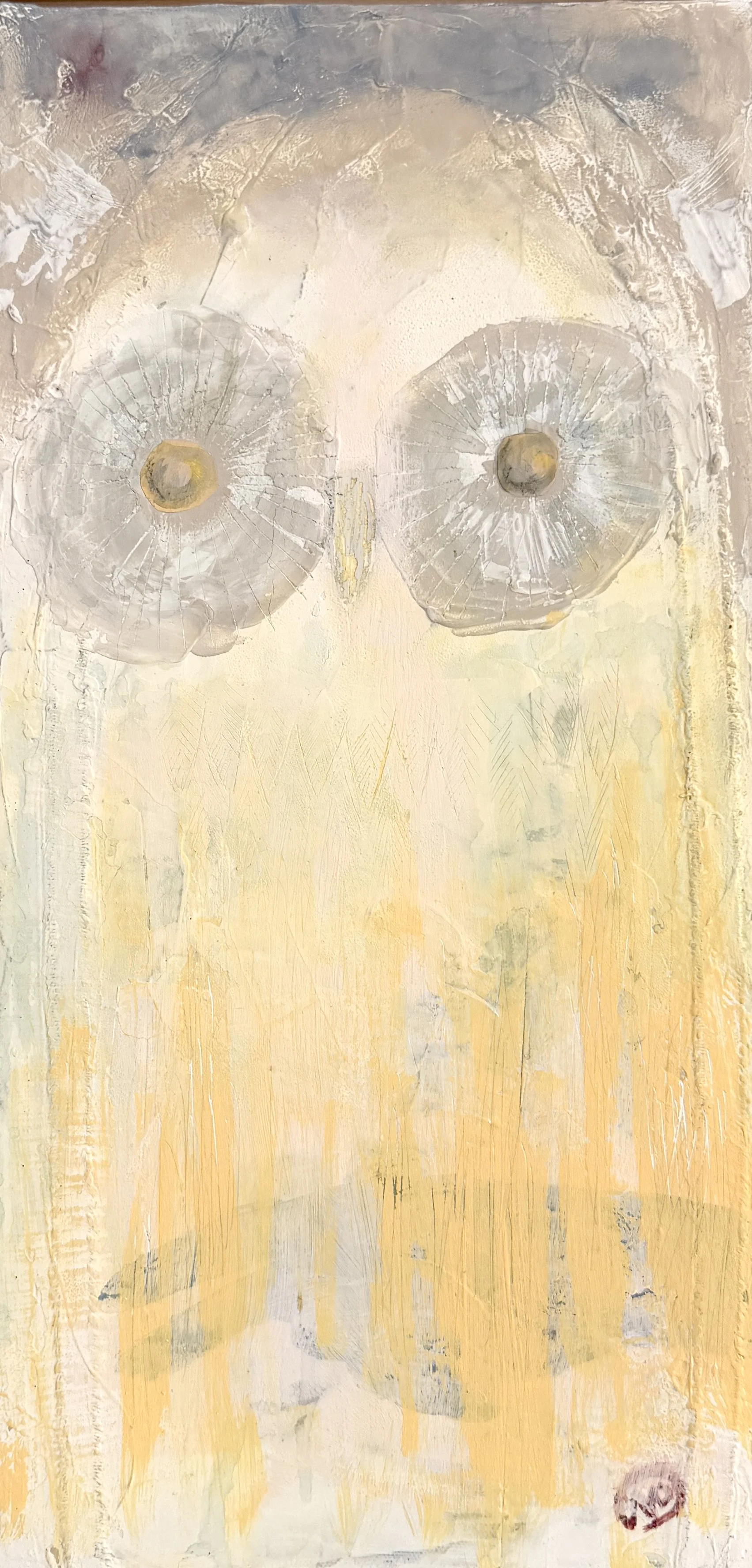 Meghan DeRoma, 'the Way You Look at Me Sometimes', 2025-26, 24 x 12 in, $800