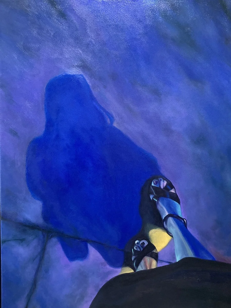 "Identity Crisis" by Adrienne Kinsella / 24 x 18 x .5 / $700