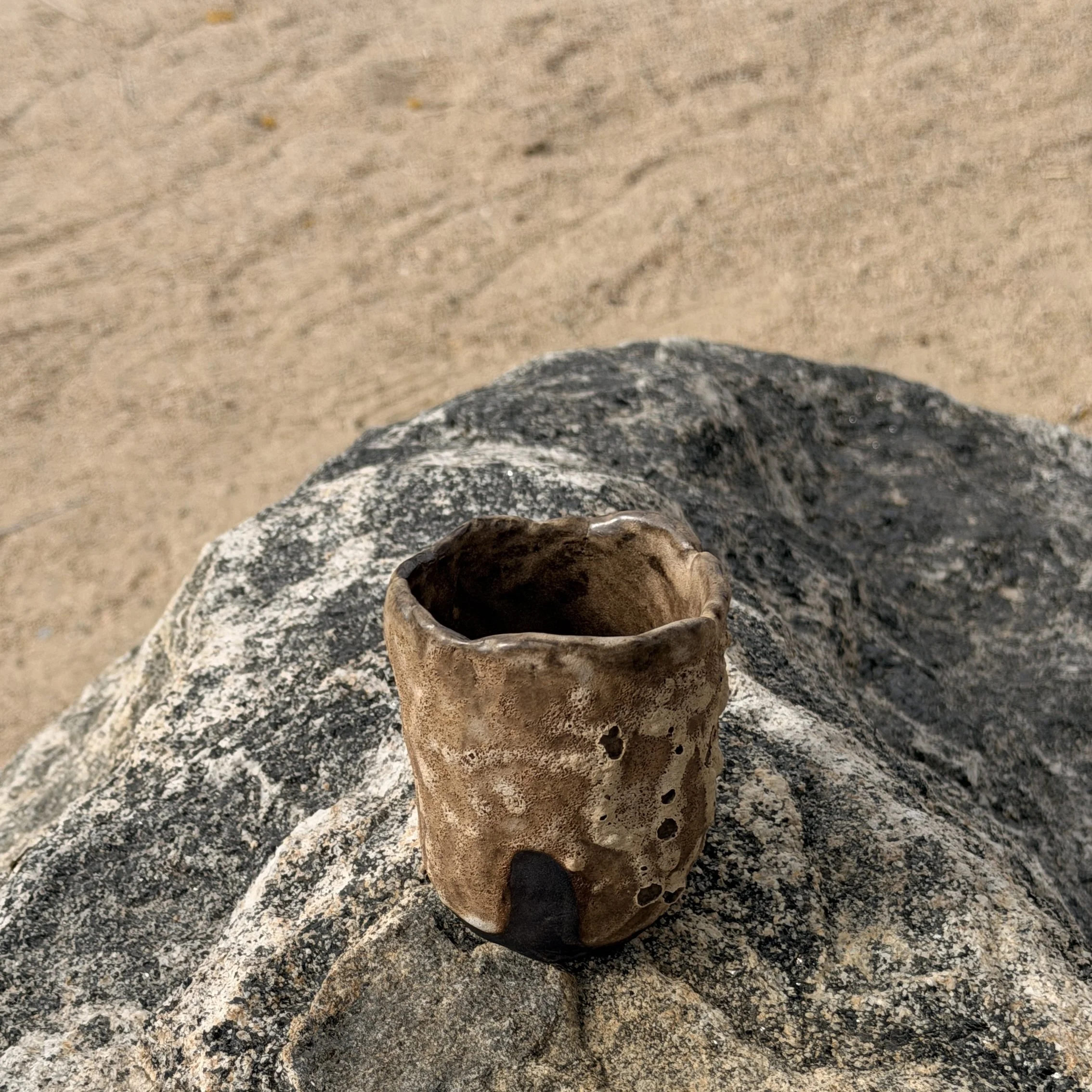 Meghan DeRoma, Stoneware Ritualware, $60