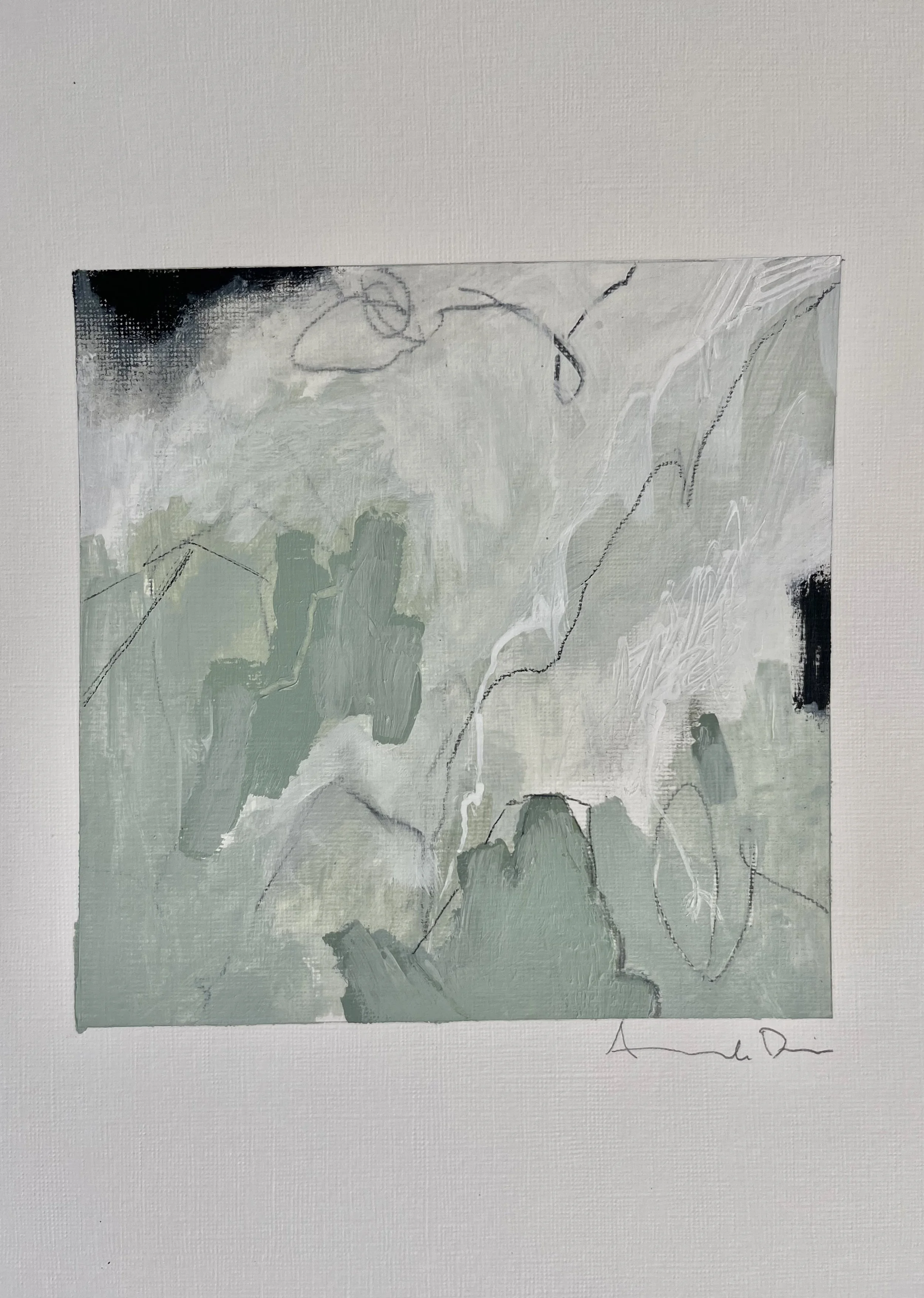 "L7" by Amanda Davis / 11x13 framed / $250