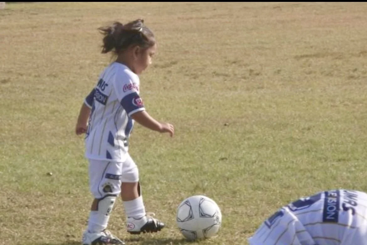  Jazelle M. Alvarado started playing soccer when she was three years old. 2008. 