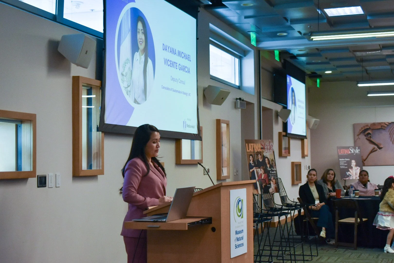 Dayana Michael Vincente Garcia, Consul of Guatemala in Raleigh, delivering opening remarks.jpg