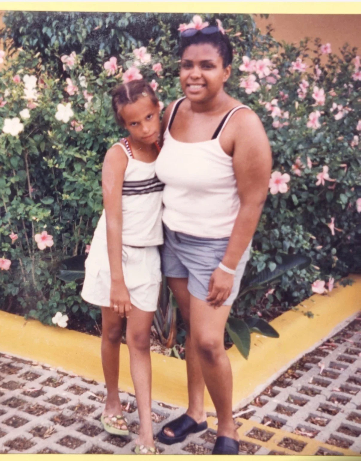  Josephine with her older sister, Grace Martinez. 