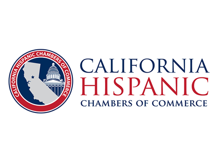 California Hispanic Chambers of Commerce logo featuring a map of California and the state capitol building