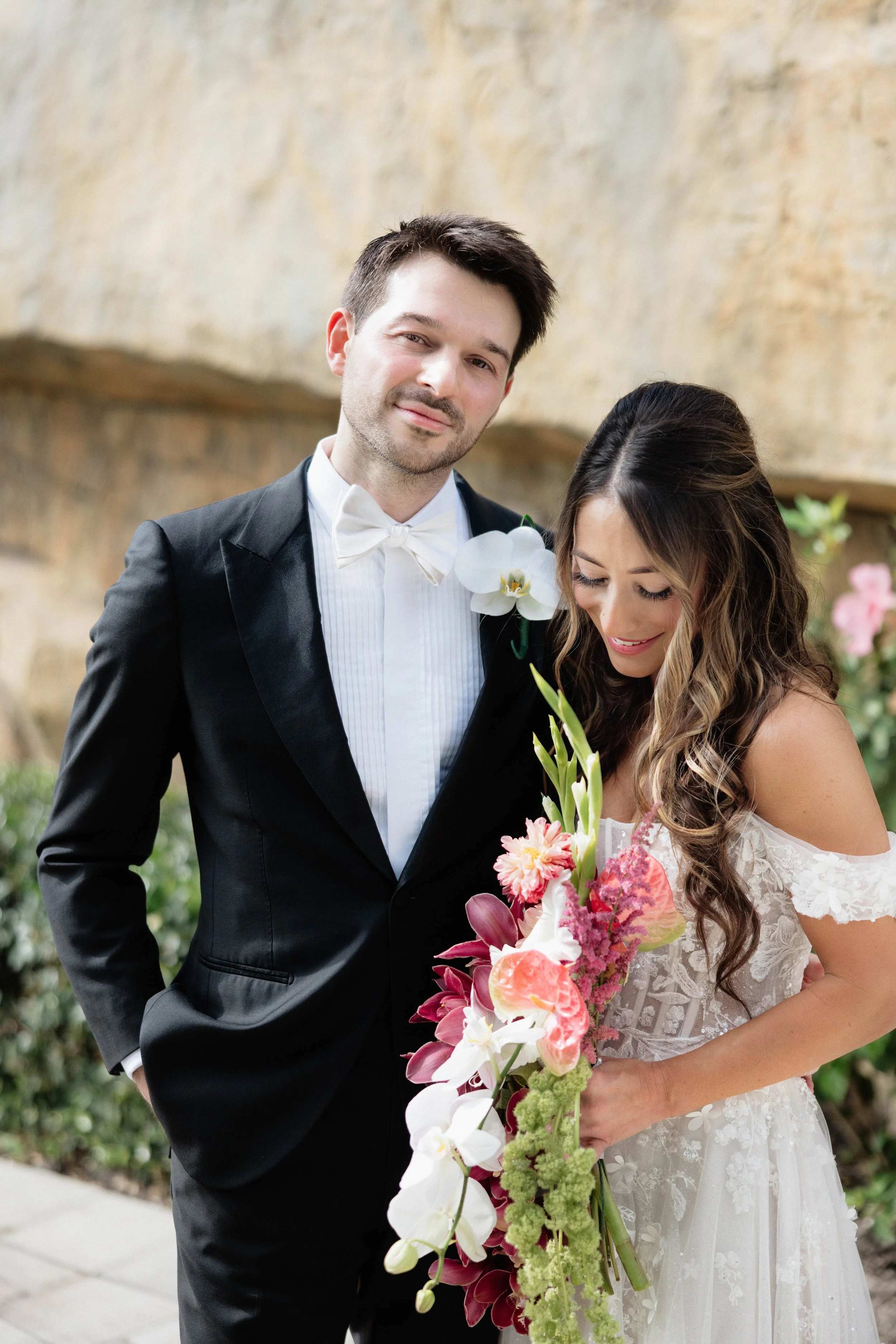 Candid bride and groom portrait at the Hyatt Regency Coconut Point Resort and Spa by Naples wedding photographer