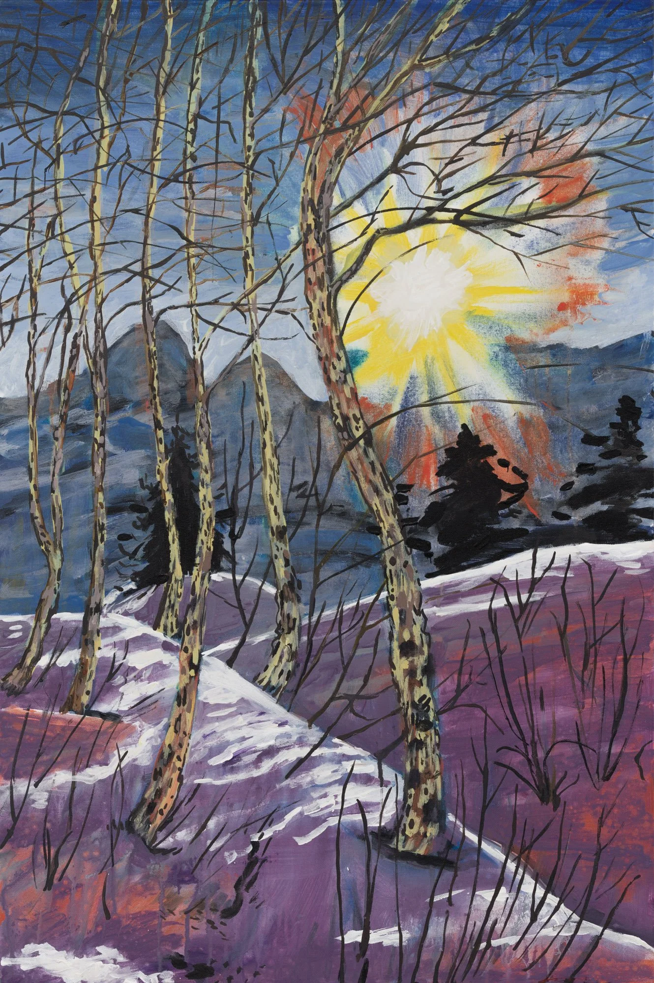 The Hike, 24%22 x 36%22, acrylic on canvas, 2020.jpeg