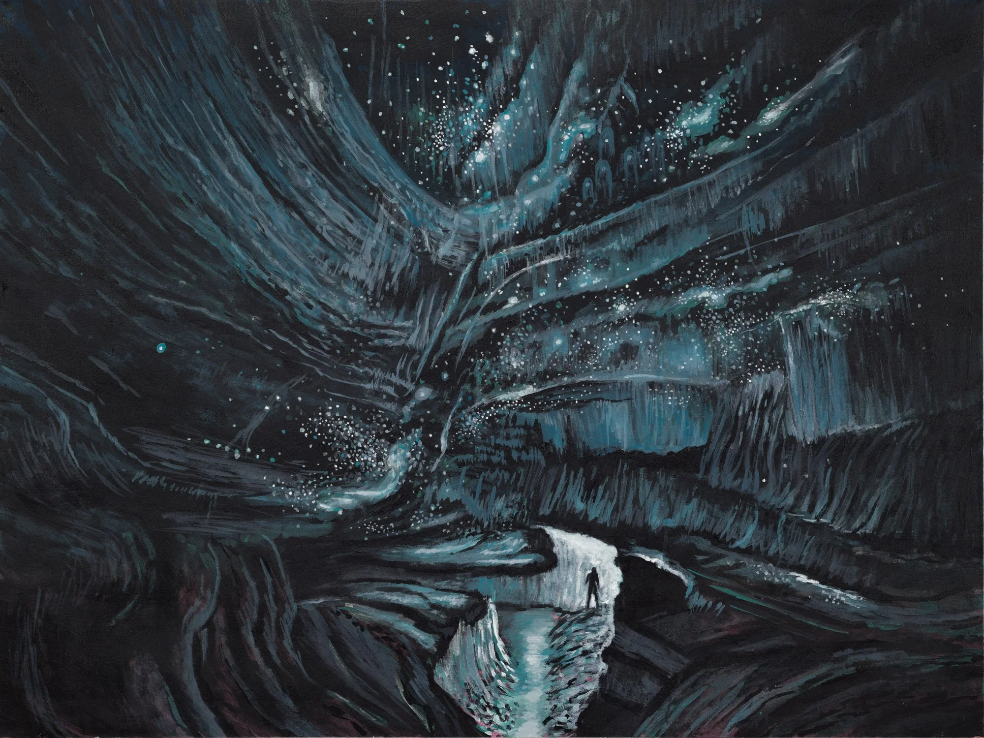 The Abyss, 36" x 48"