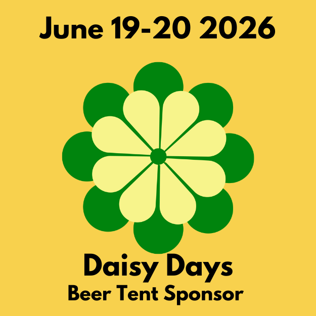 Daisy Days Beer Tent Sponsor