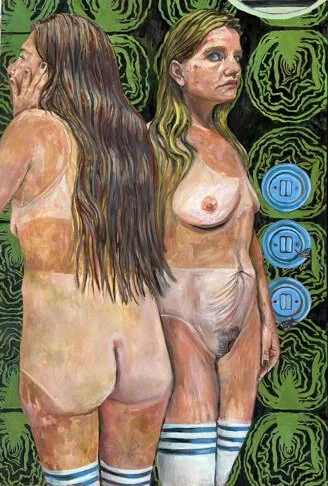 Jacquelynn Perkins: Painting / Self-Portraits of My Sisters 