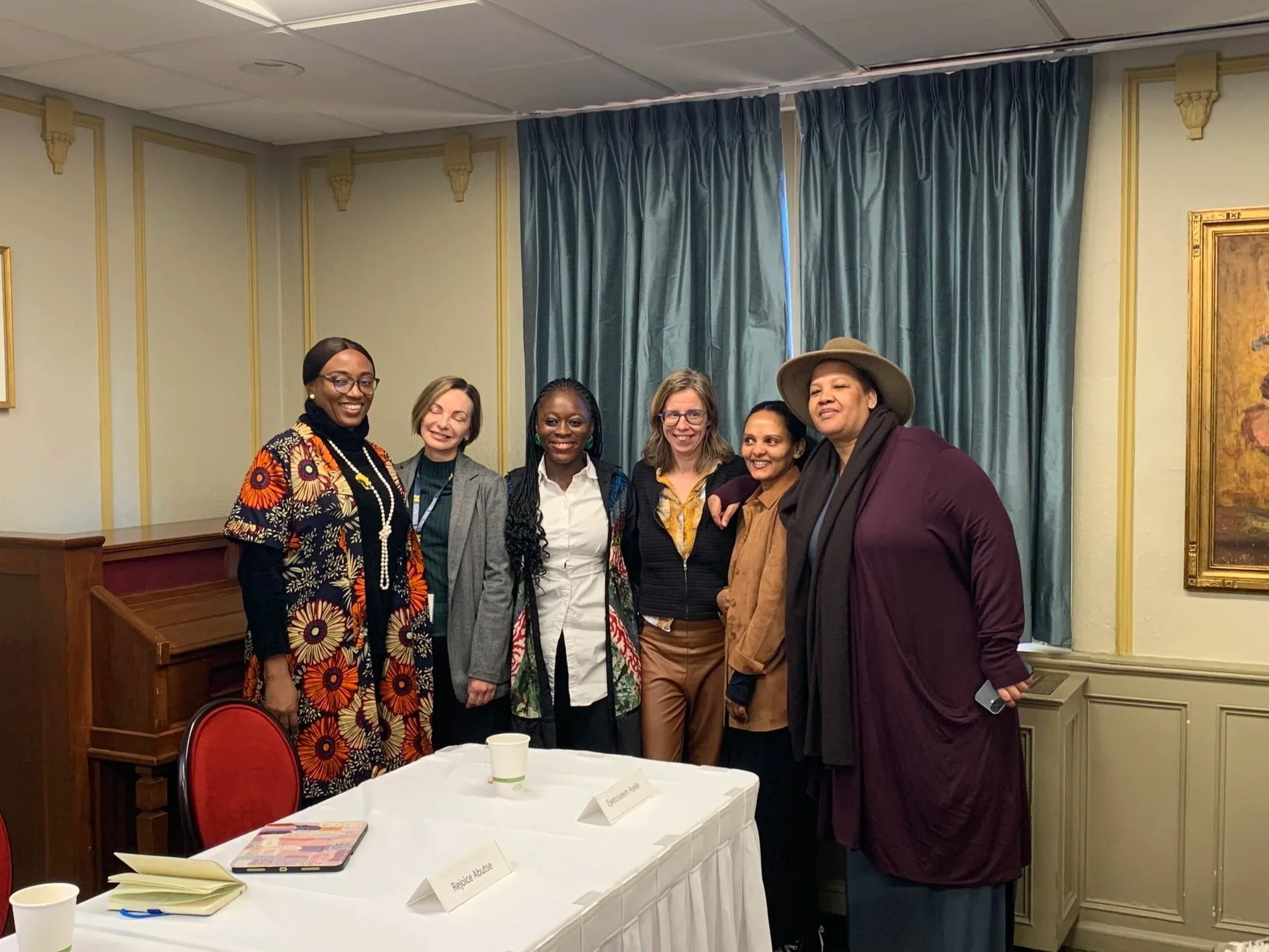 Supporting CBTA resident at her film festival panel 2025