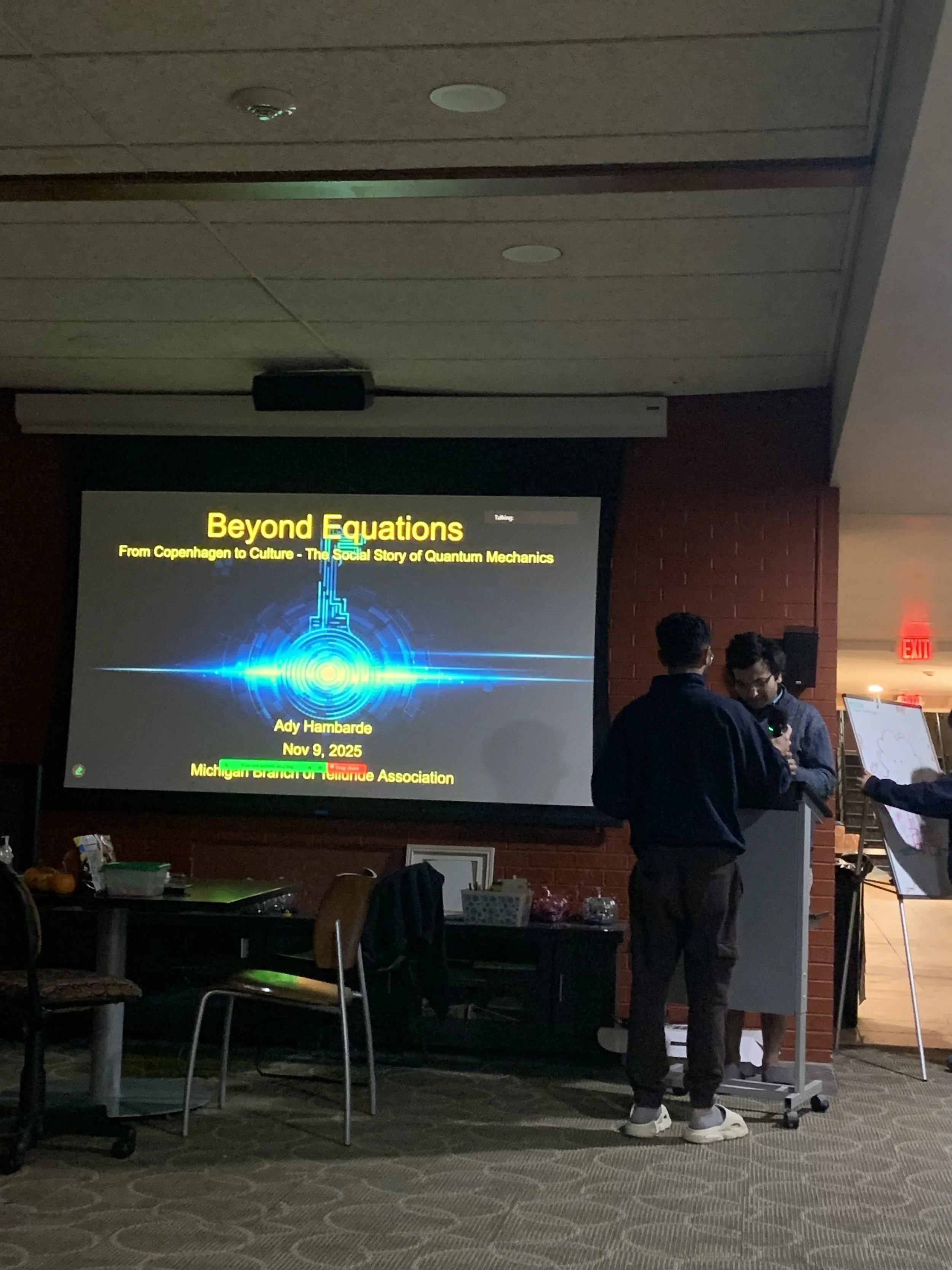 beyond Equations: From Copenhagen to Culture- The Social Story of Quantum Mechanics