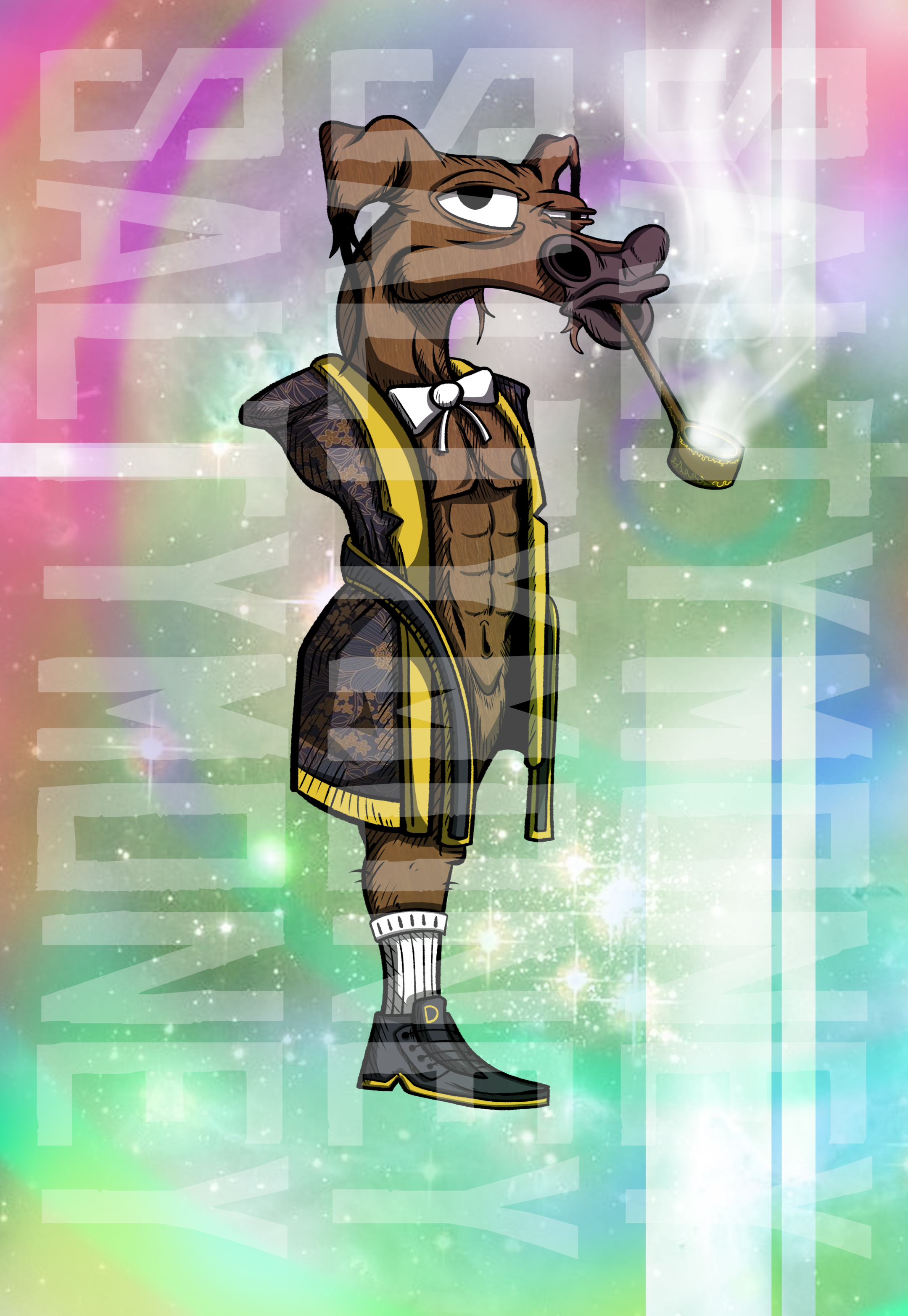 The Eternal Donkey Print