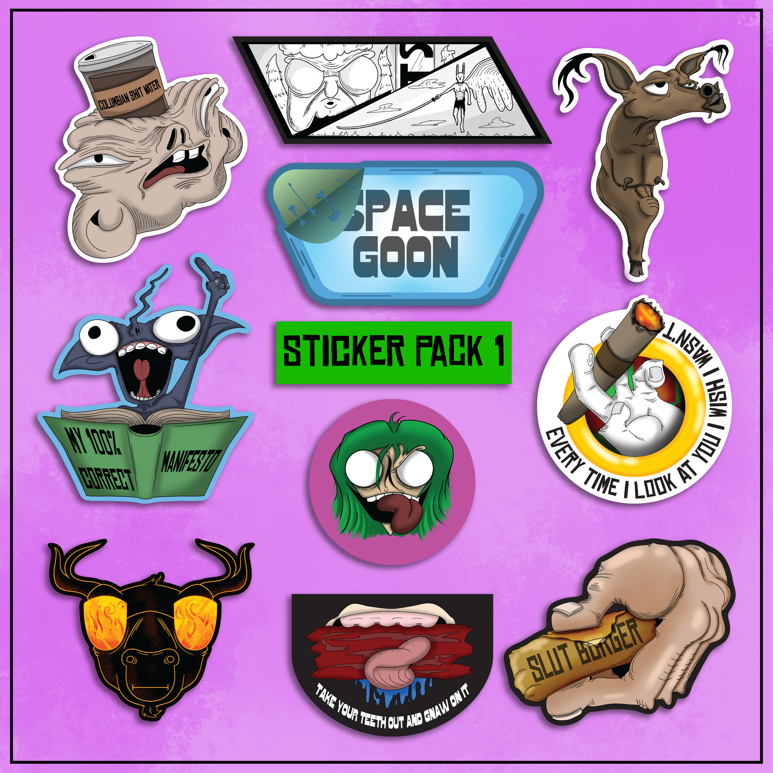 Sticker Pack (6 Count)