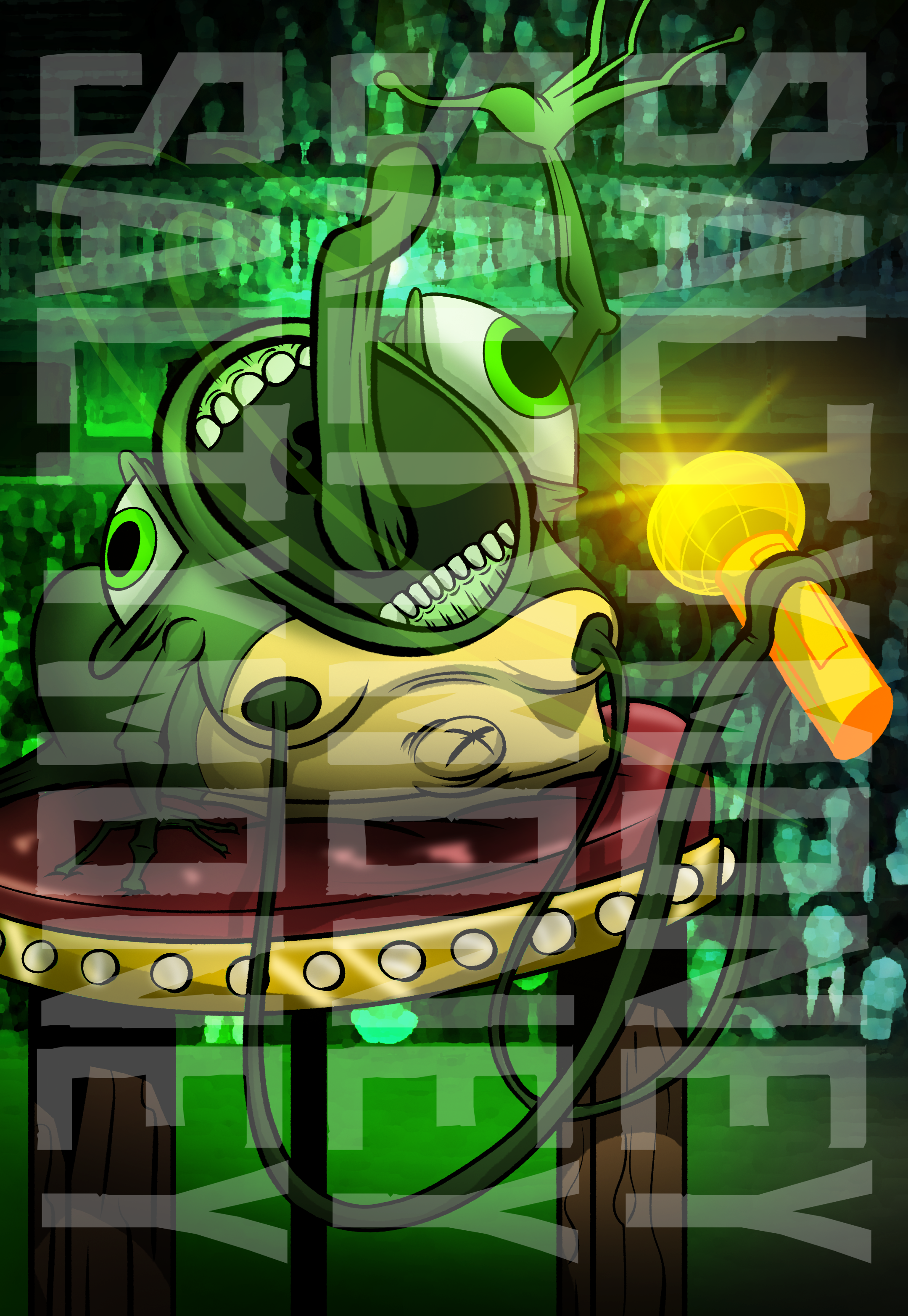 The Frog of Song Print