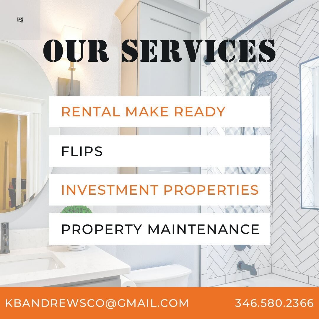 Are you a real estate investor but the maintenance requests from the tenants and/or getting the property reset for new tenants overwhelms you and you aren&rsquo;t really sure how you can add and manage even more properties? 

We got you! We take all 