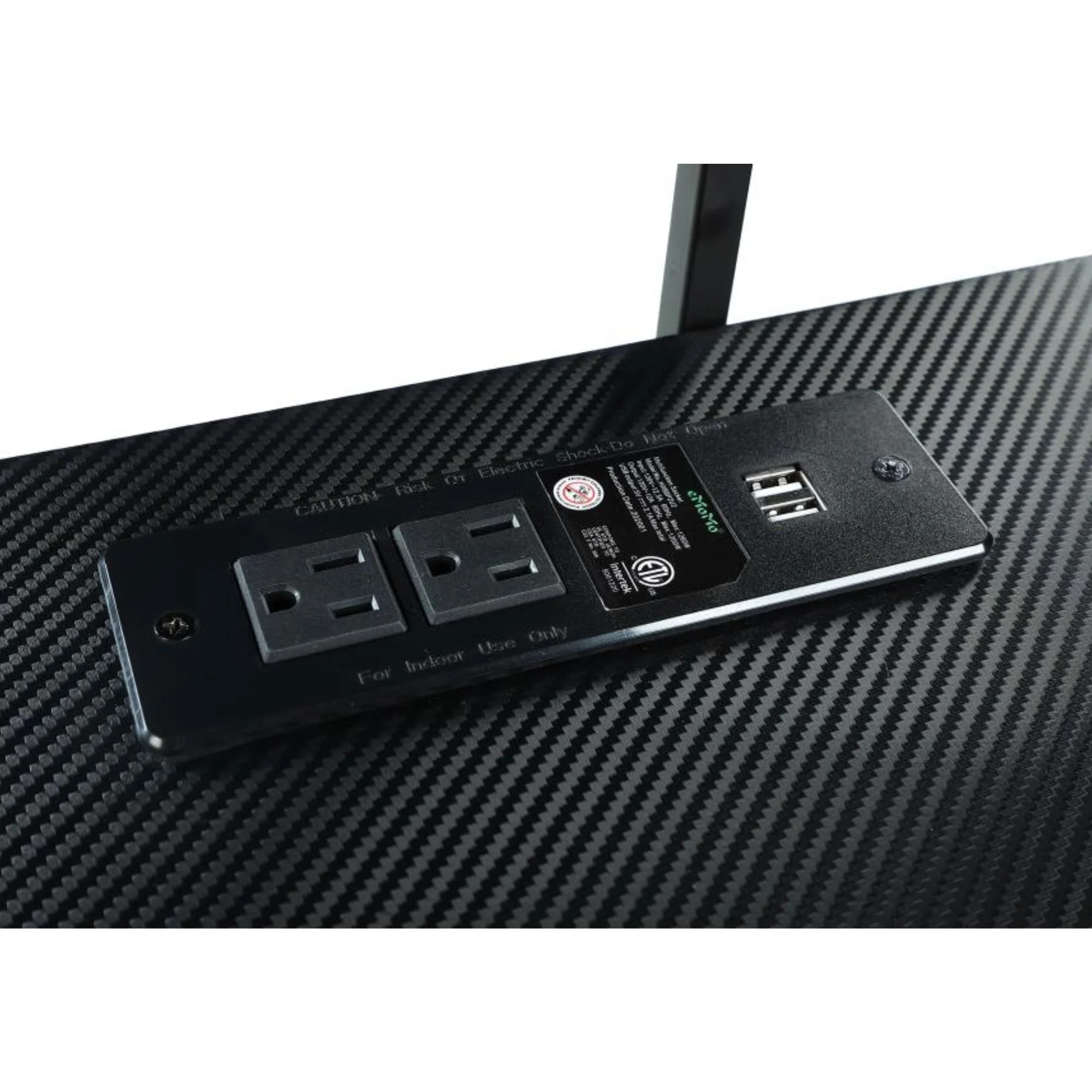 Howell Gaming Desk with USB Ports Jem Furniture Store