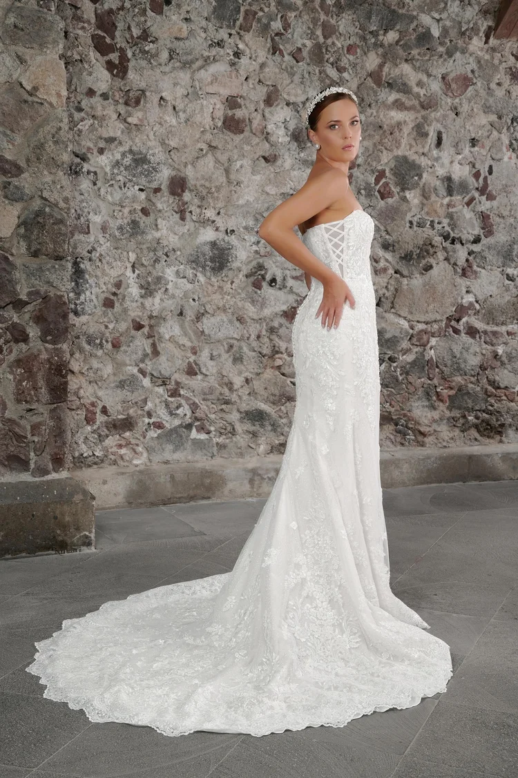 Vestido de novia Carolina corte sirena, Colección Bridenformal 2027