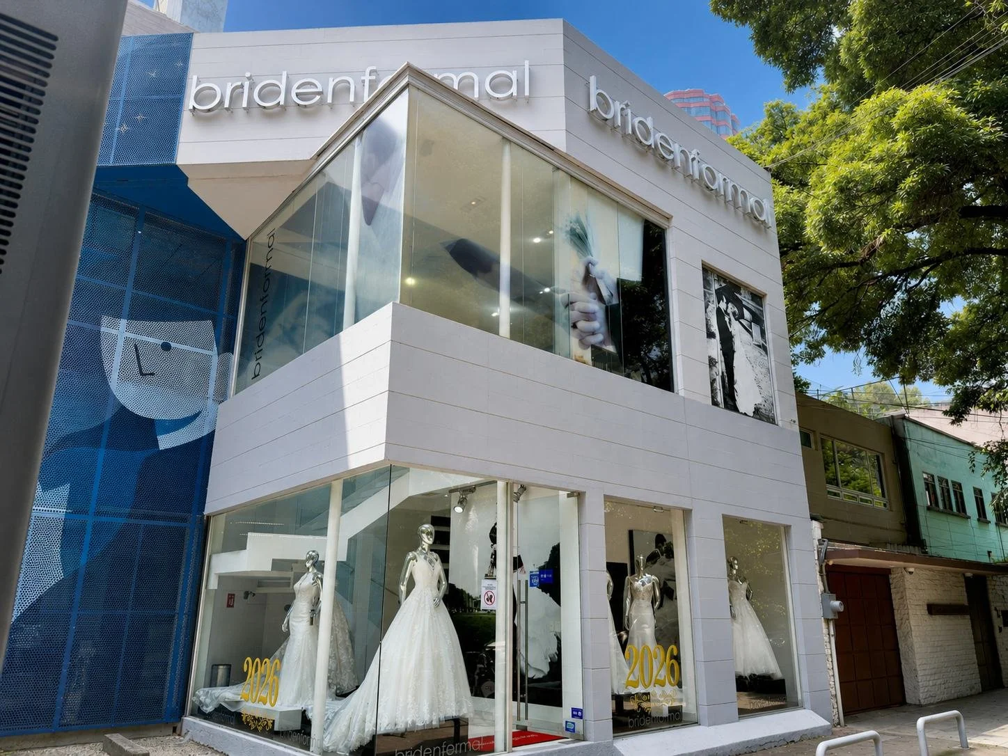 Fachada de Bridenformal Polanco en Presidente Masaryk 102, Col. Polanco, Ciudad de México