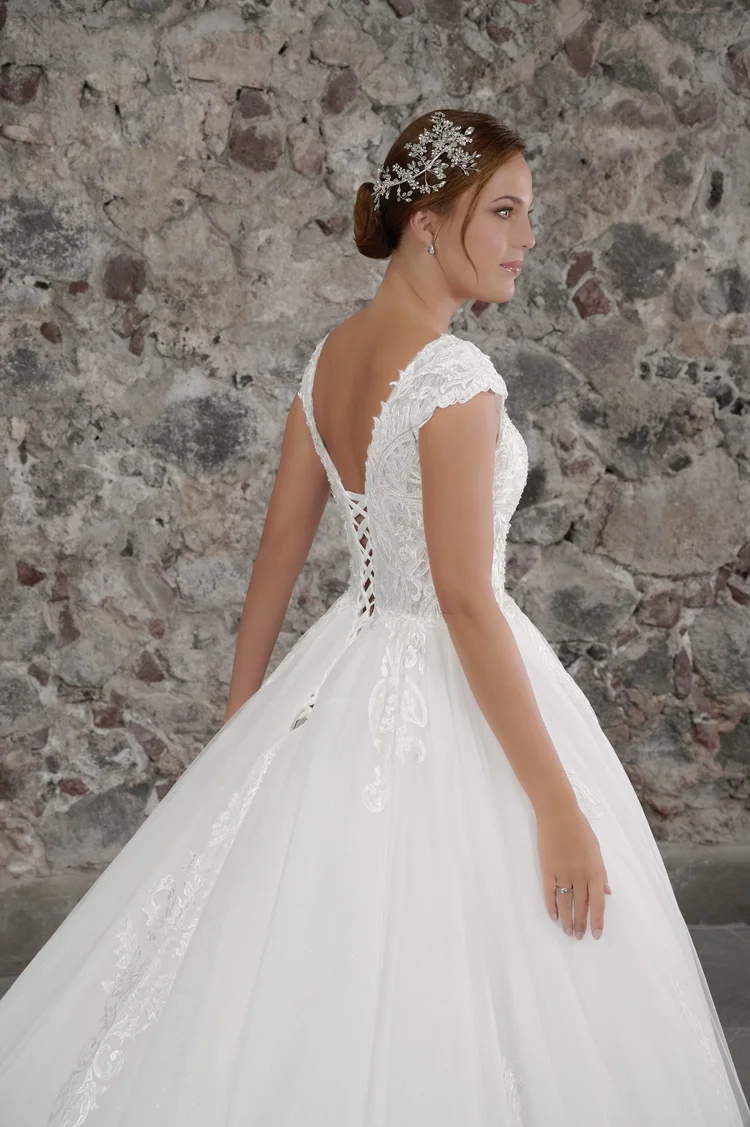 Vestido de novia Cristal corte princesa, Colección Bridenformal 2027