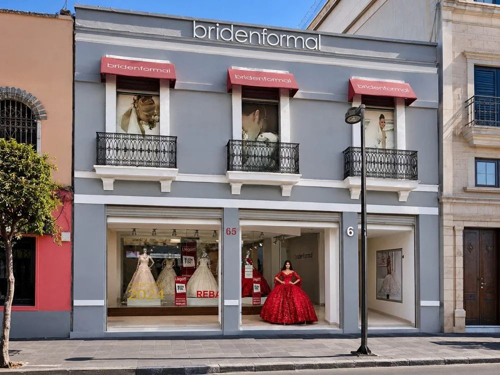 Fachada de Bridenformal Chile 66 en el Centro de Ciudad de México