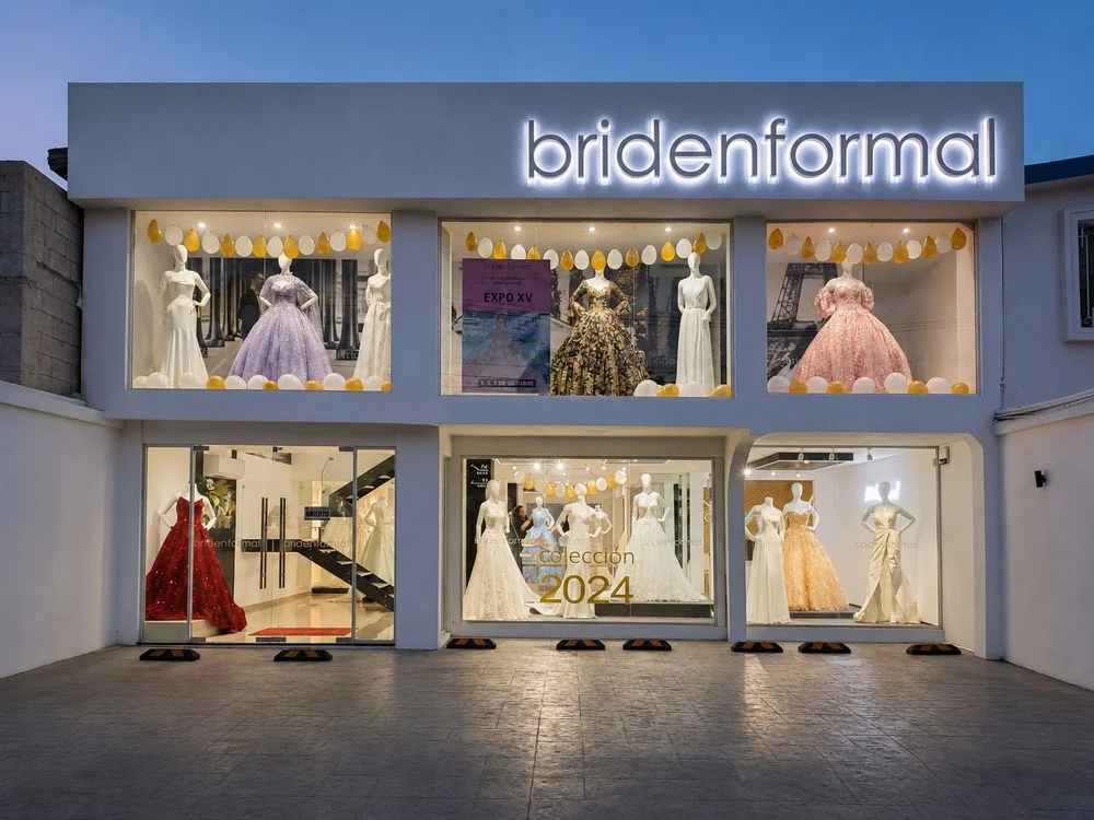 Fachada de Bridenformal Mérida en Yucatán