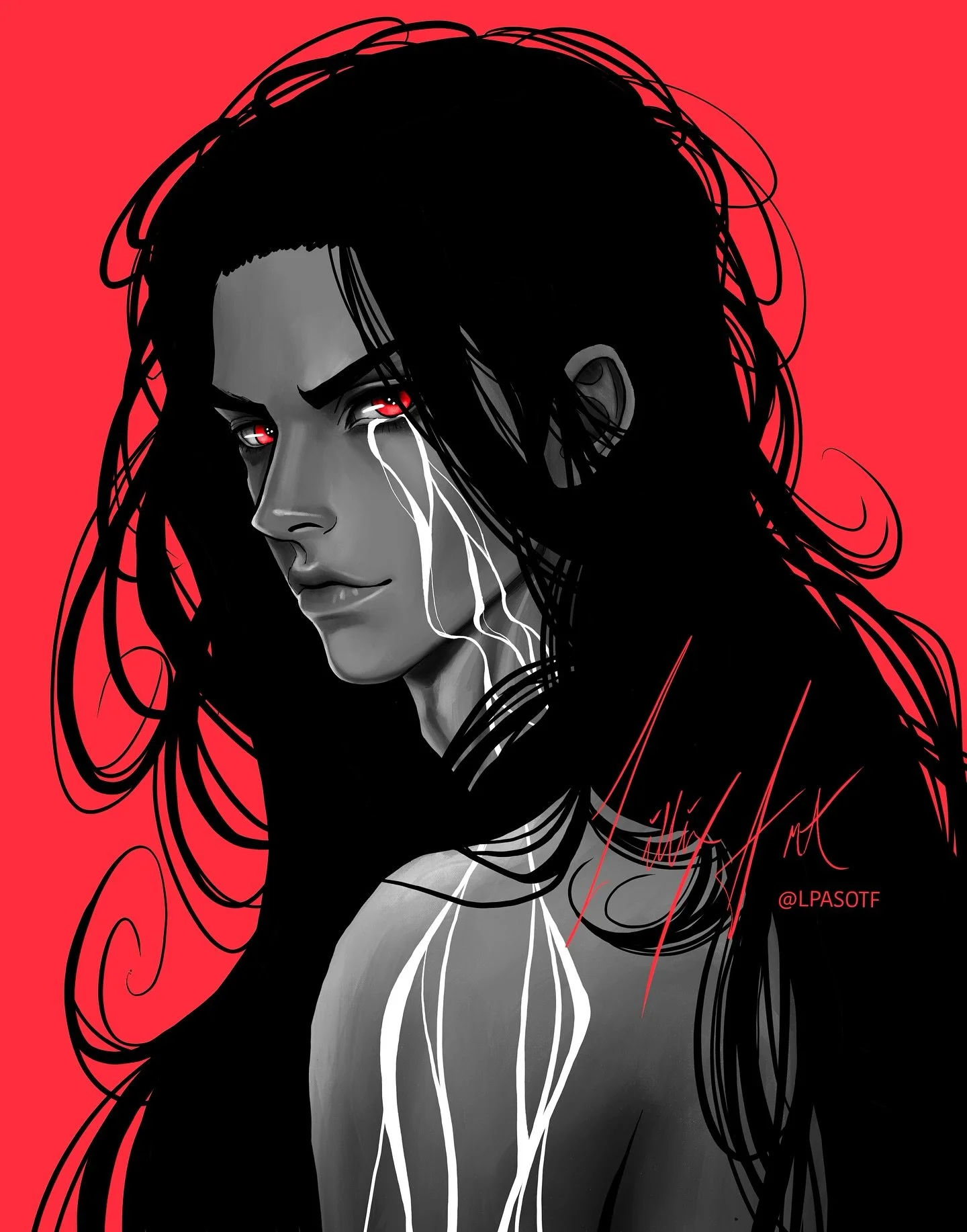 Putting this bad boi on to canvas babyyyyyy🤘🏻

#artresidency #chateauorquevaux #chateauorquevauxresidency @studio_chateau_orquevaux #fantasyart #art #artist #oc #originalcharacter #originalcharacters #digitalart #acrylicart #lillixart #characterdes