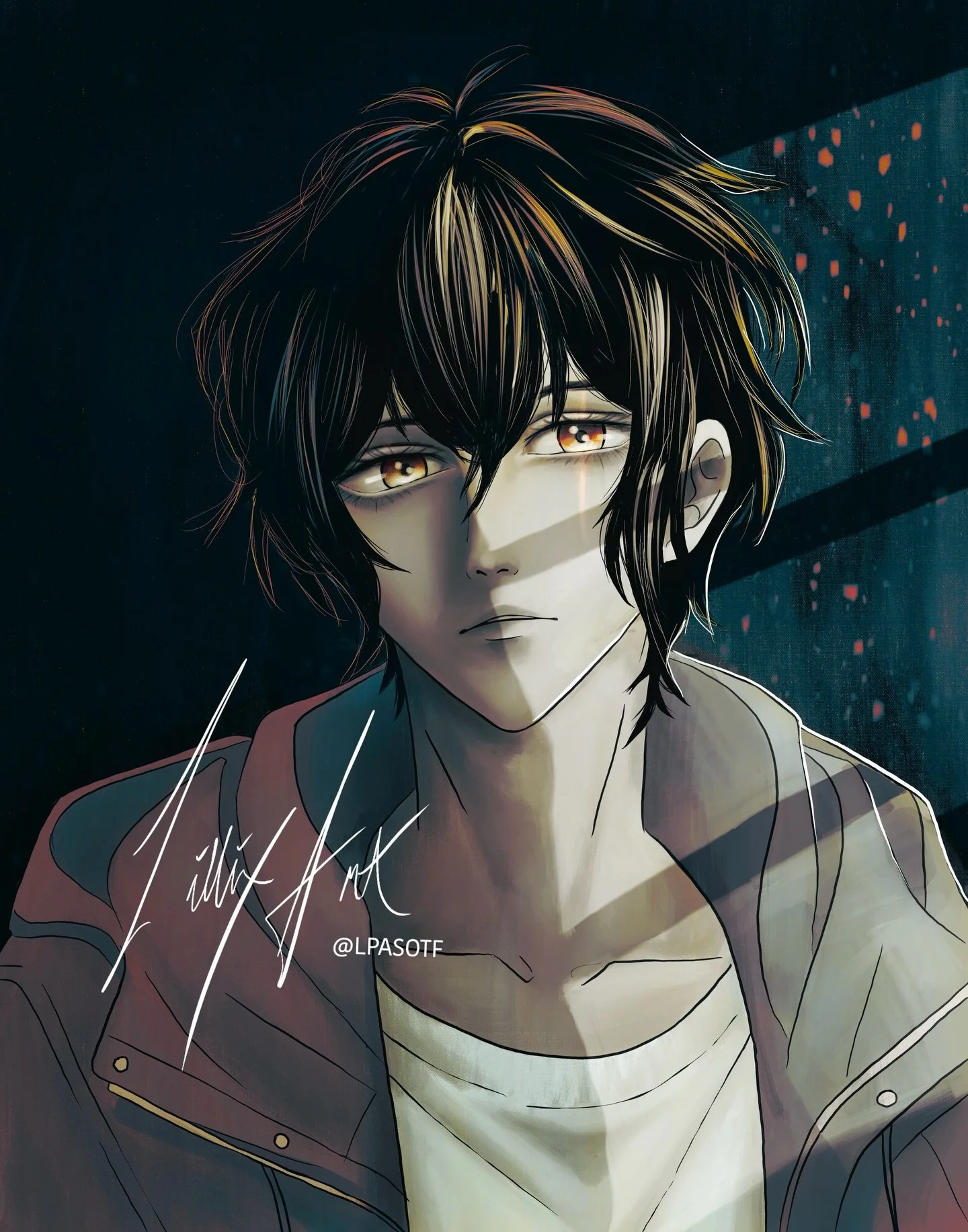 Aaaaaaand it&rsquo;s Ugetsu!!! So stoked for the voice actor to come to @calgaryexpo ahhhh!!! 
It&rsquo;s gonna be a good one!!
#ugetsumurata #givenanime #yaoiart #animeart #fanart