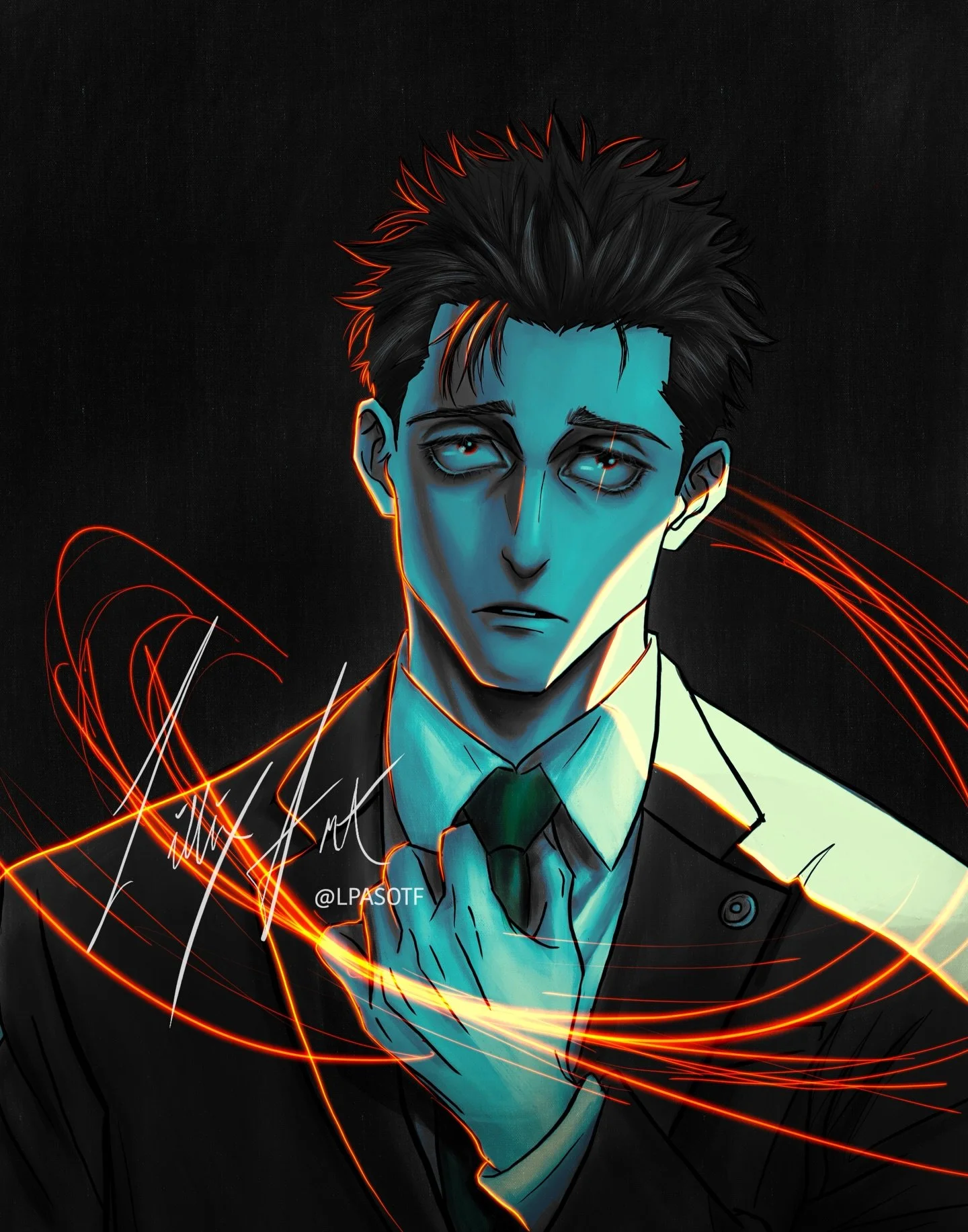 Higuruma🖤 I got a whole JJK series goin on babbyyyyyy🤘🏻Stay Tuned😎
#jjk #jujutsukaisen #animeart #fanart #higuruma