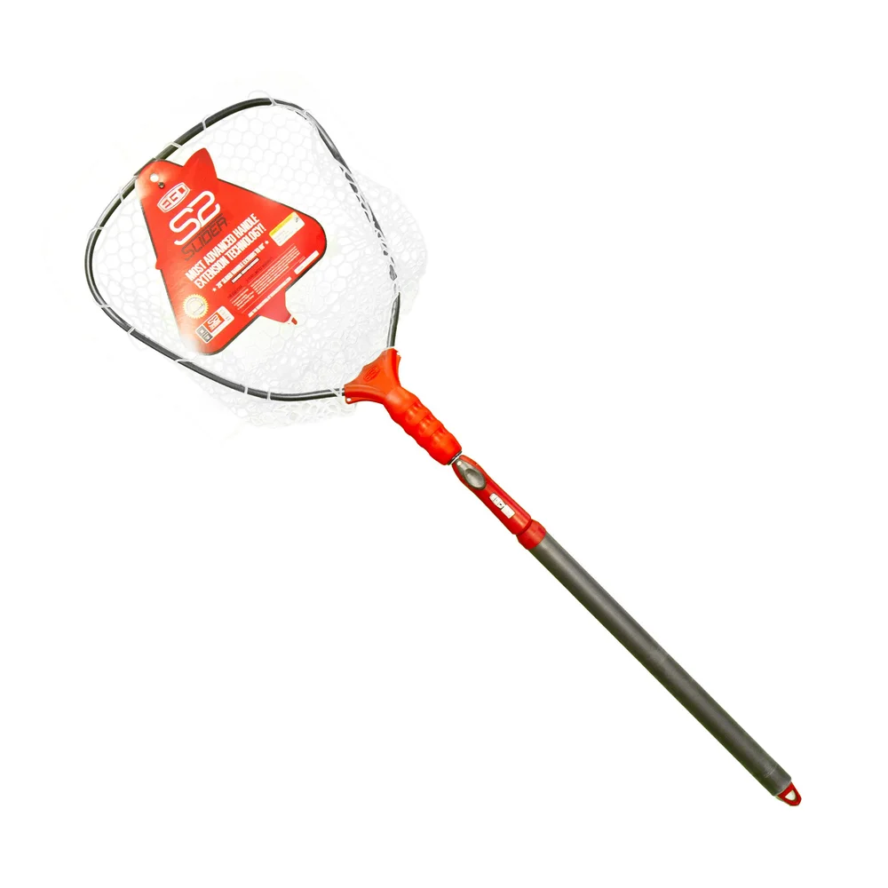 ego s2 fishing net S1& Fixed Handles, Extension, Multiple Lengths, Strong & Lightweight, Easy Net Removal, Modular System, 30+ Attachments : Sports & Outdoors With a simple pull or push of the S2 Slider handle grip EGO S2 Slider Landing Net