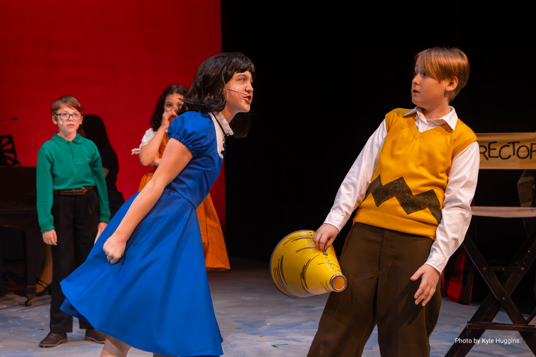 Green Cast (Aiden Kawas, Audrey Burnett, Rosie Vogt, and Cole Clugston)