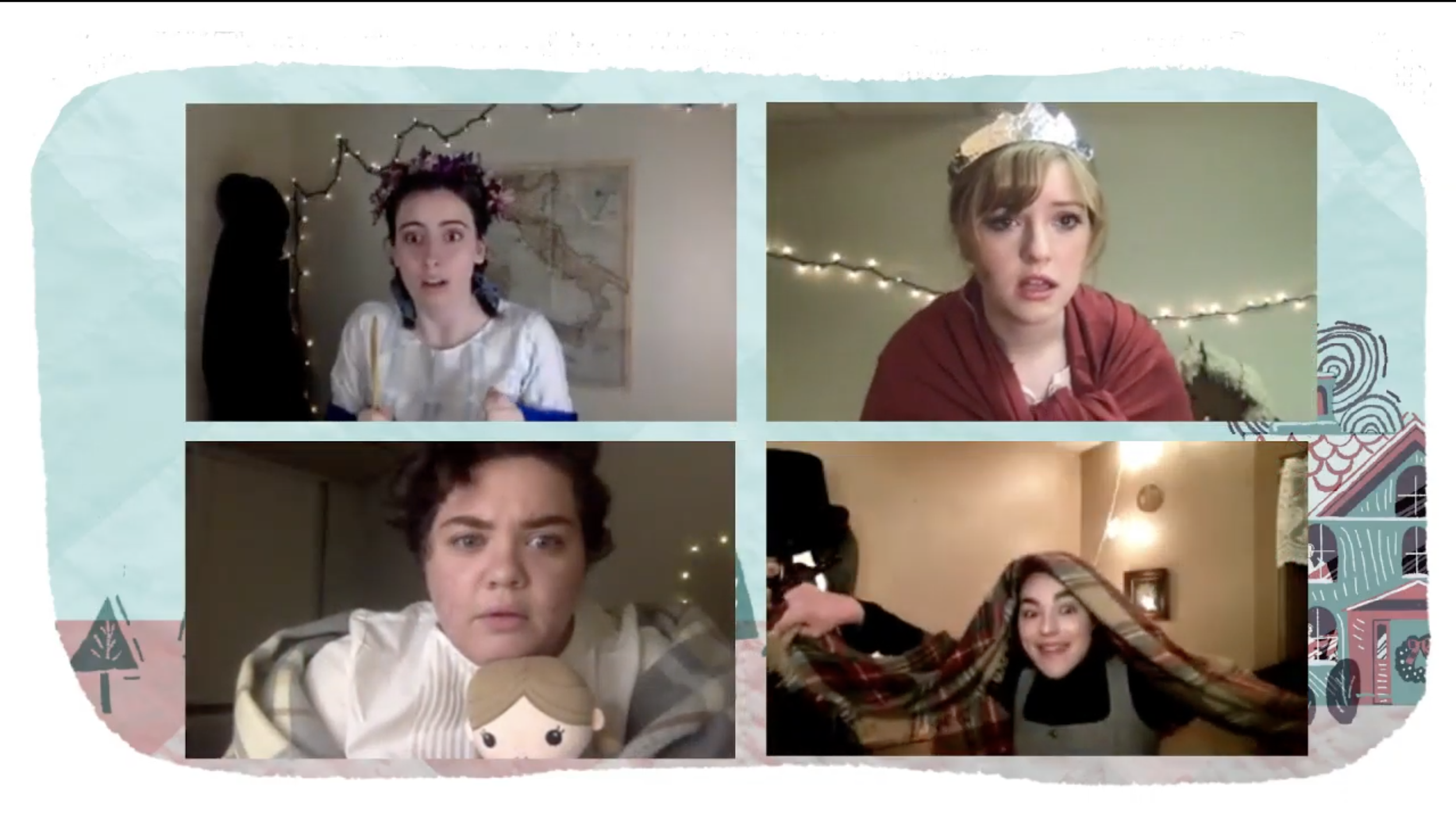 The sisters' play in the 2021 production.