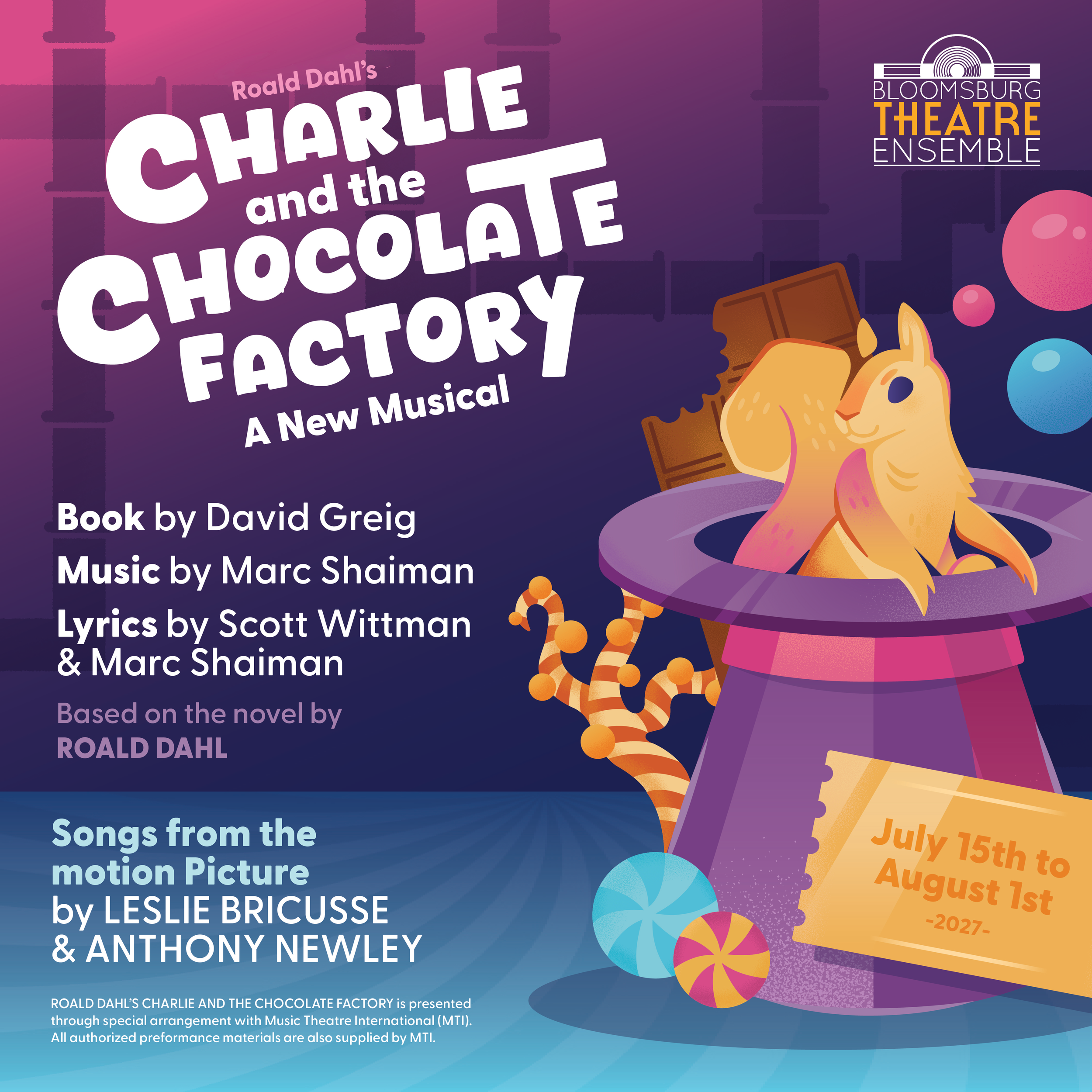 Roald Dahl’s Charlie and the Chocolate Factory: The Musical
