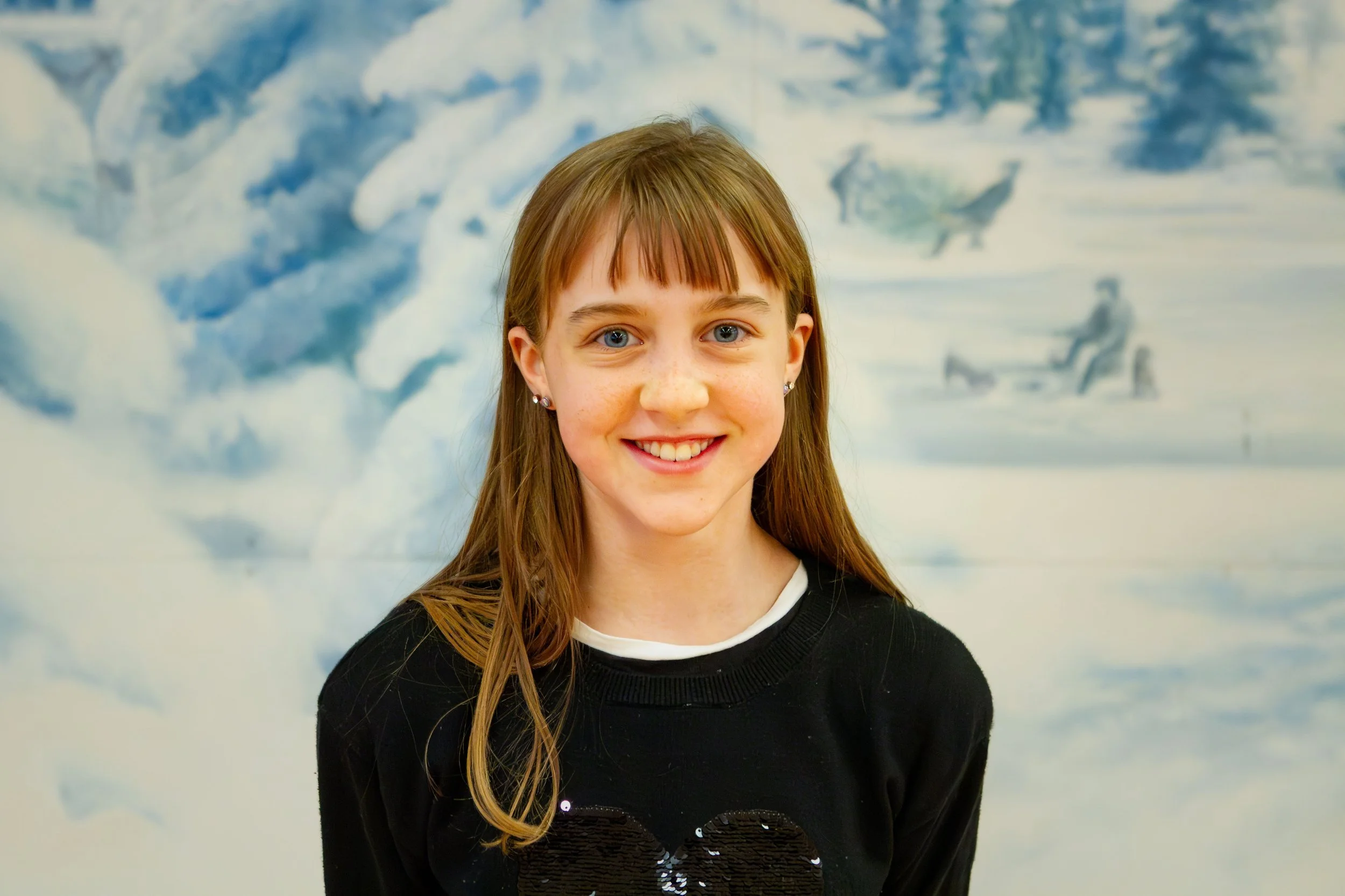 Headshot of Rosie Vogt, who plays Lucy in the green cast.