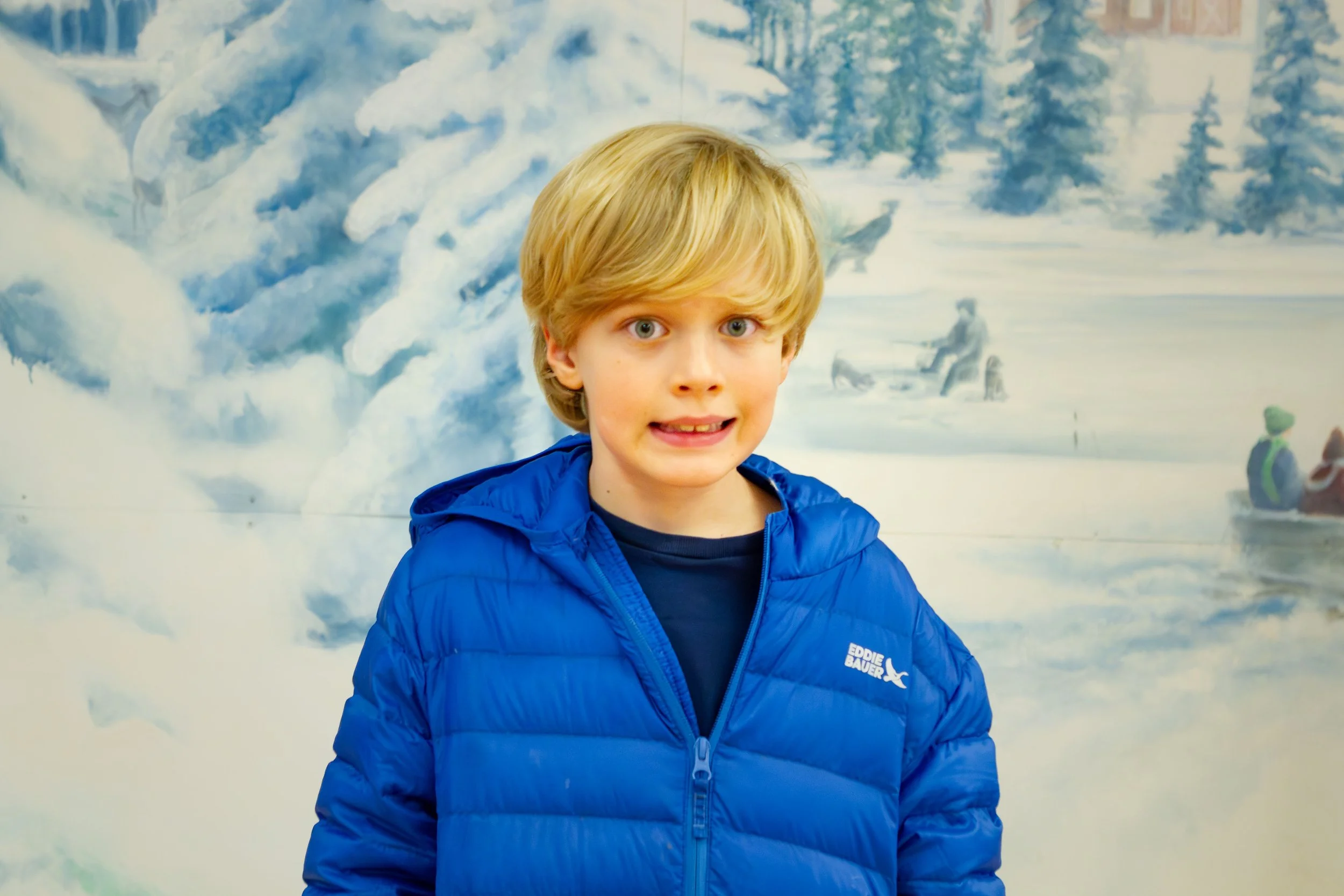 Headshot of Finnegan Foran, who plays Schroeder in the green cast.