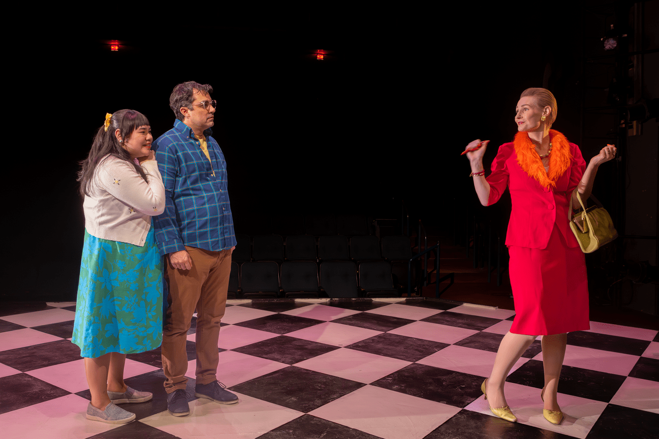 Kimie Muroya, Aaron White, and Amy Rene Byrne